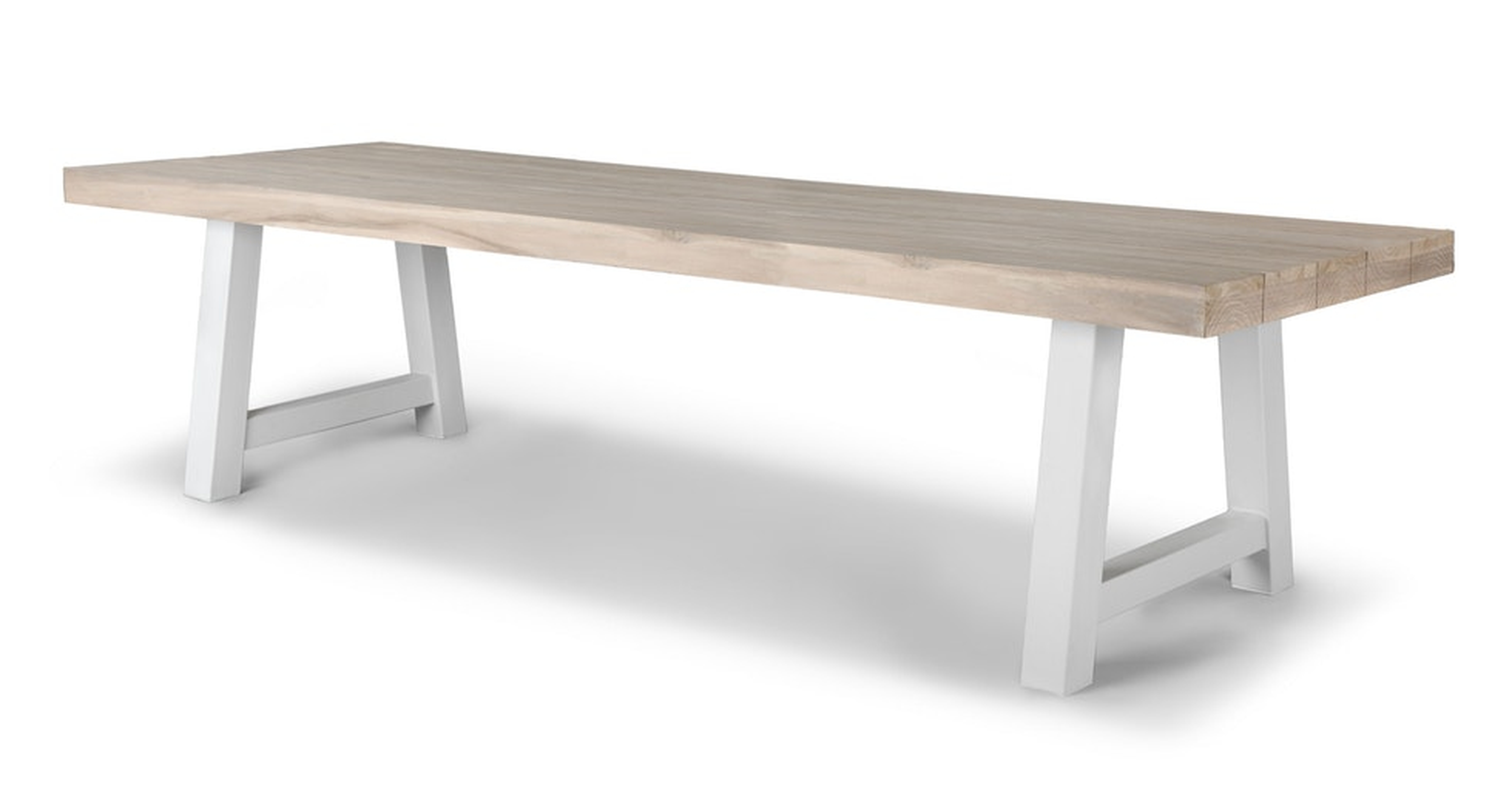 Tavola Driftwood Gray Dining Table for 10 - Article