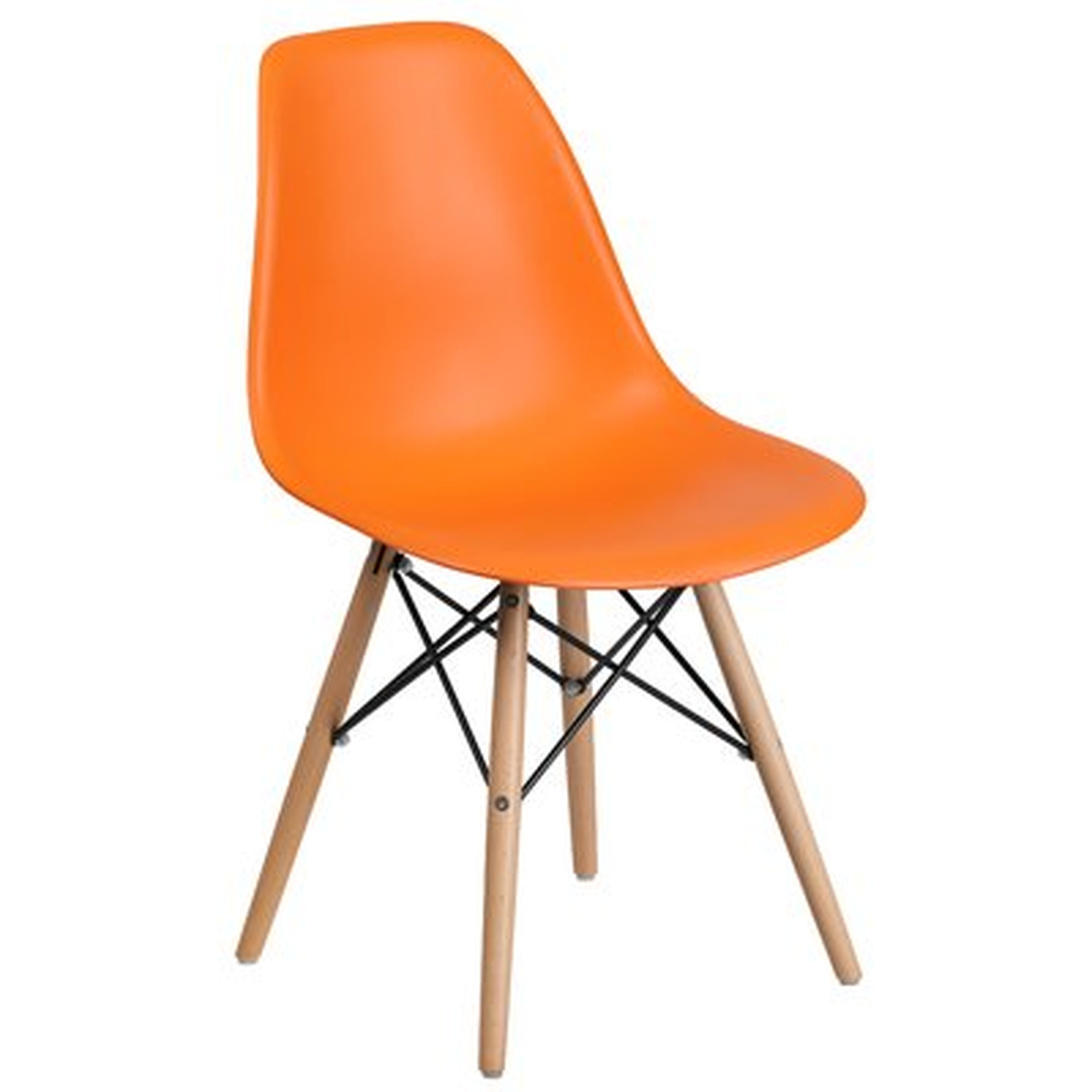 Plastic Dining Chair (Set of 2) - Wayfair