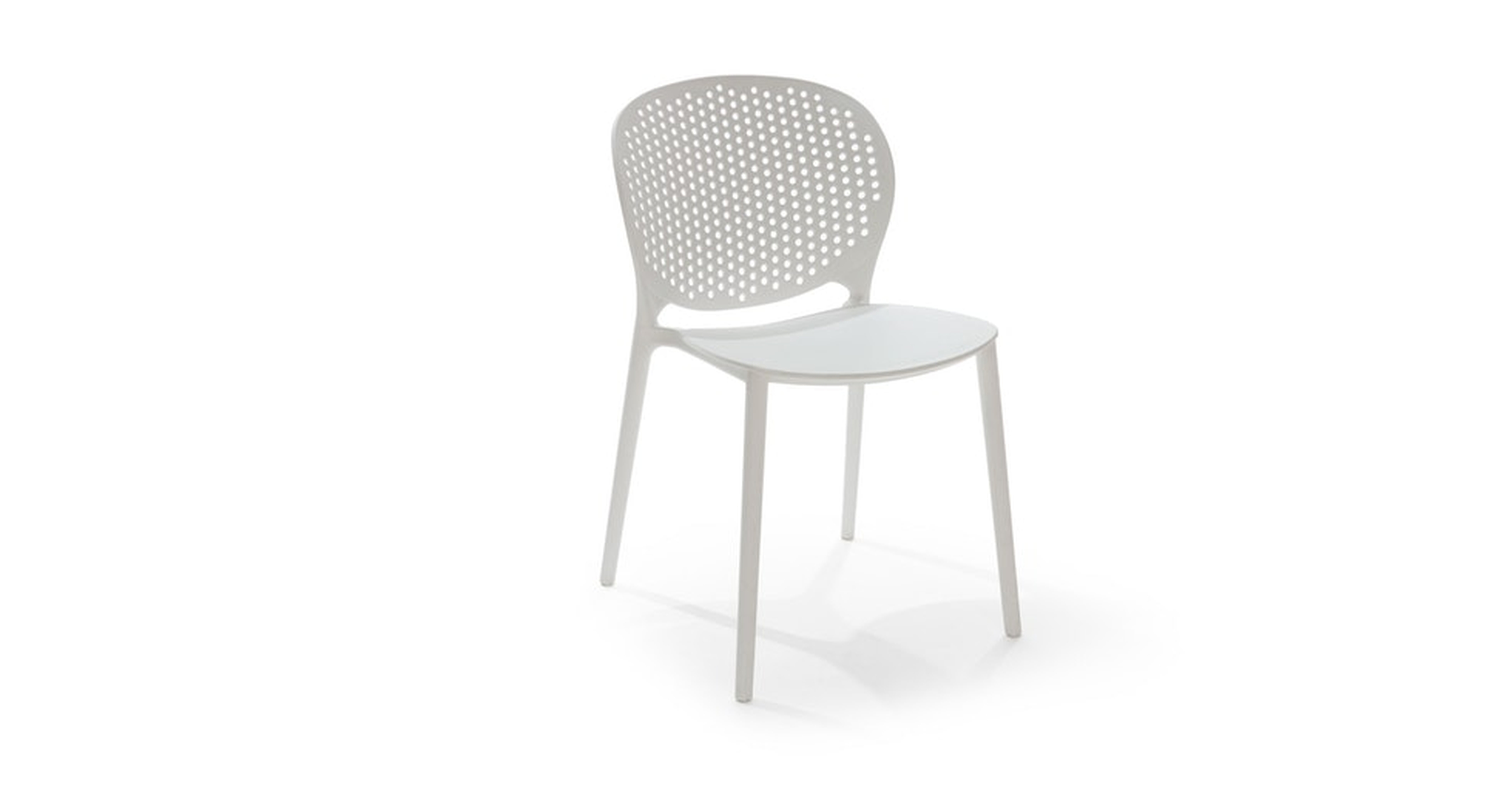 Dot White Dining Chair - Article