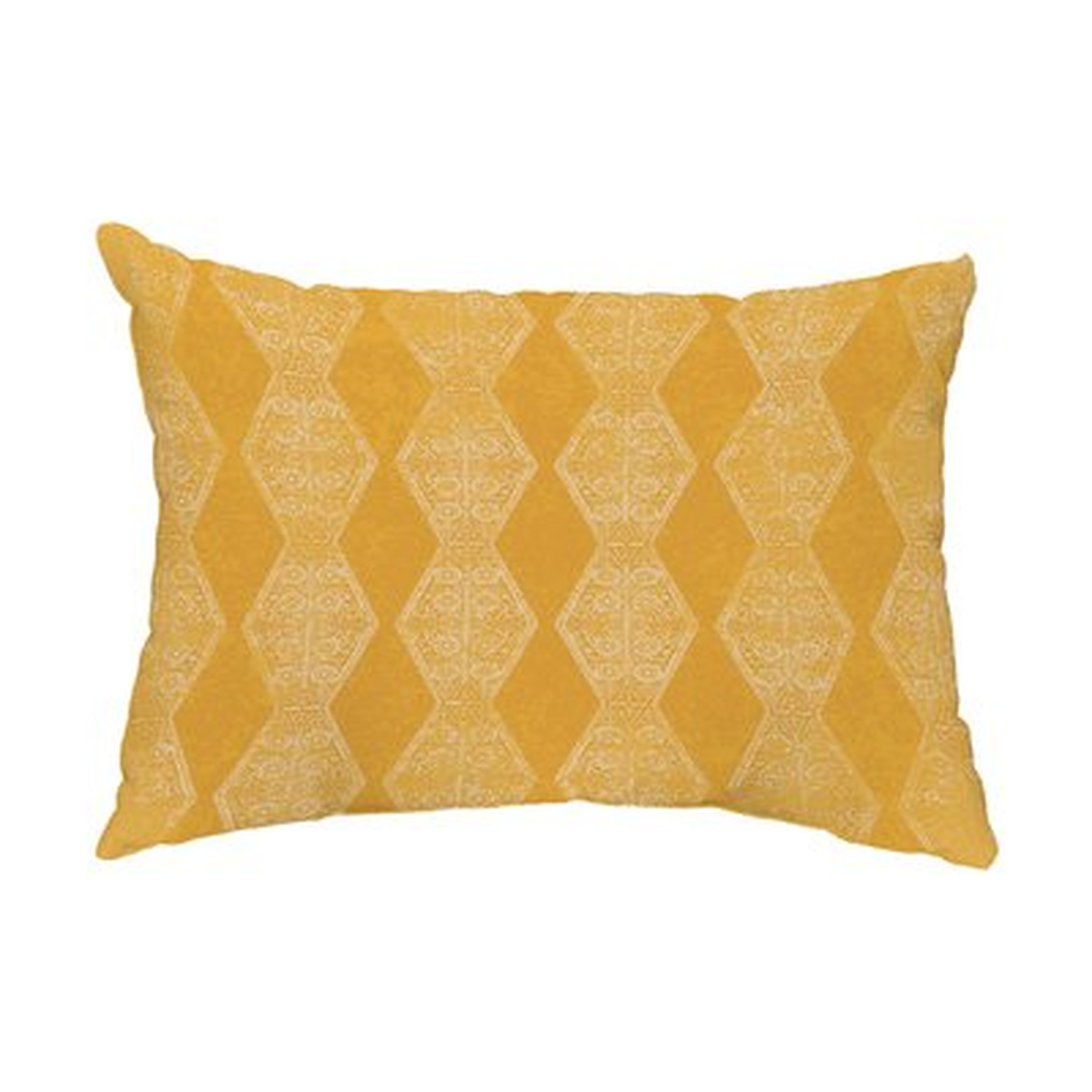 Macon Pyramid Stripe Indoor/Outdoor Lumbar Pillow - Wayfair