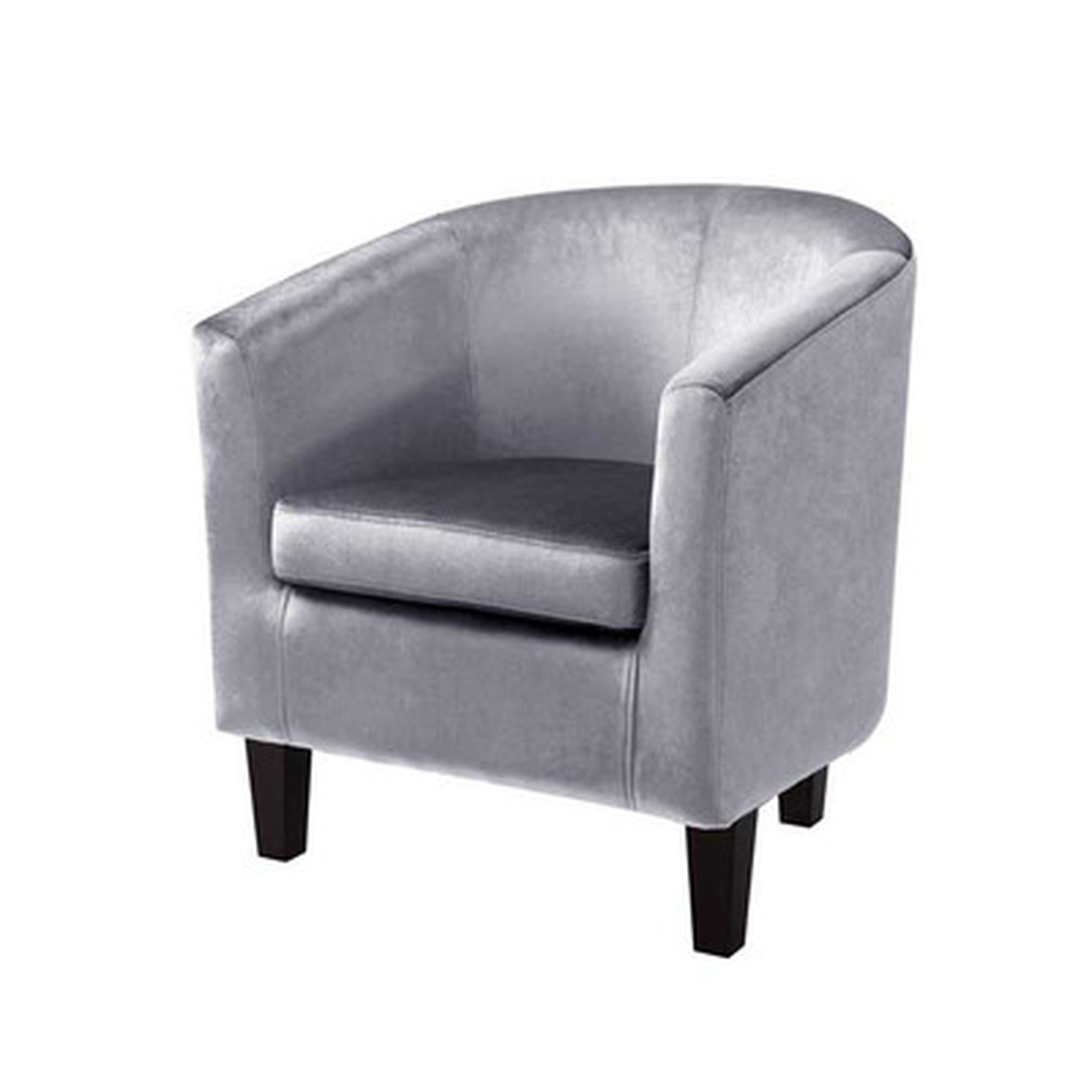 Velvet Barrel Chair - Wayfair