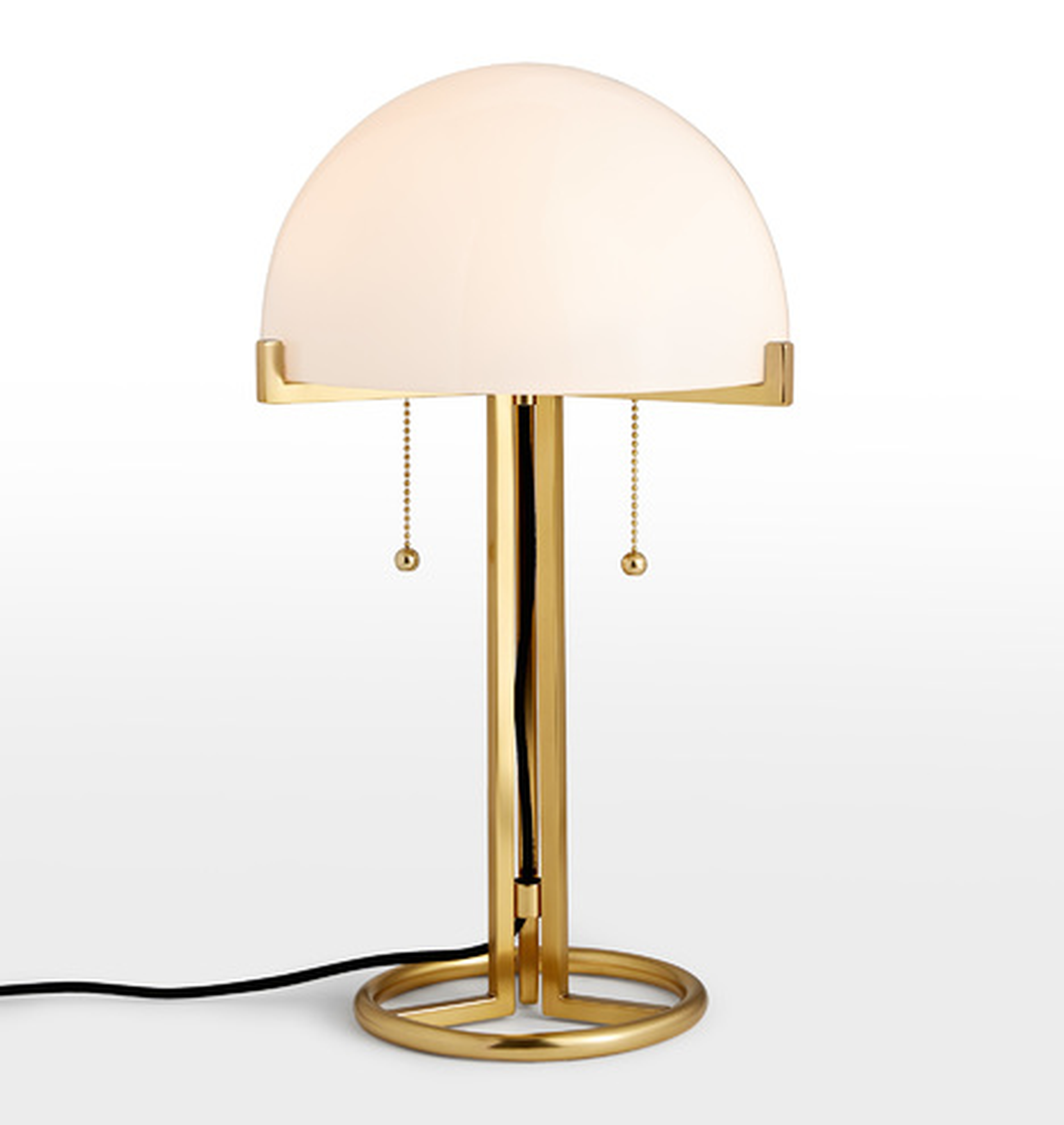 Altadena Glass Shade Table Lamp - Rejuvenation