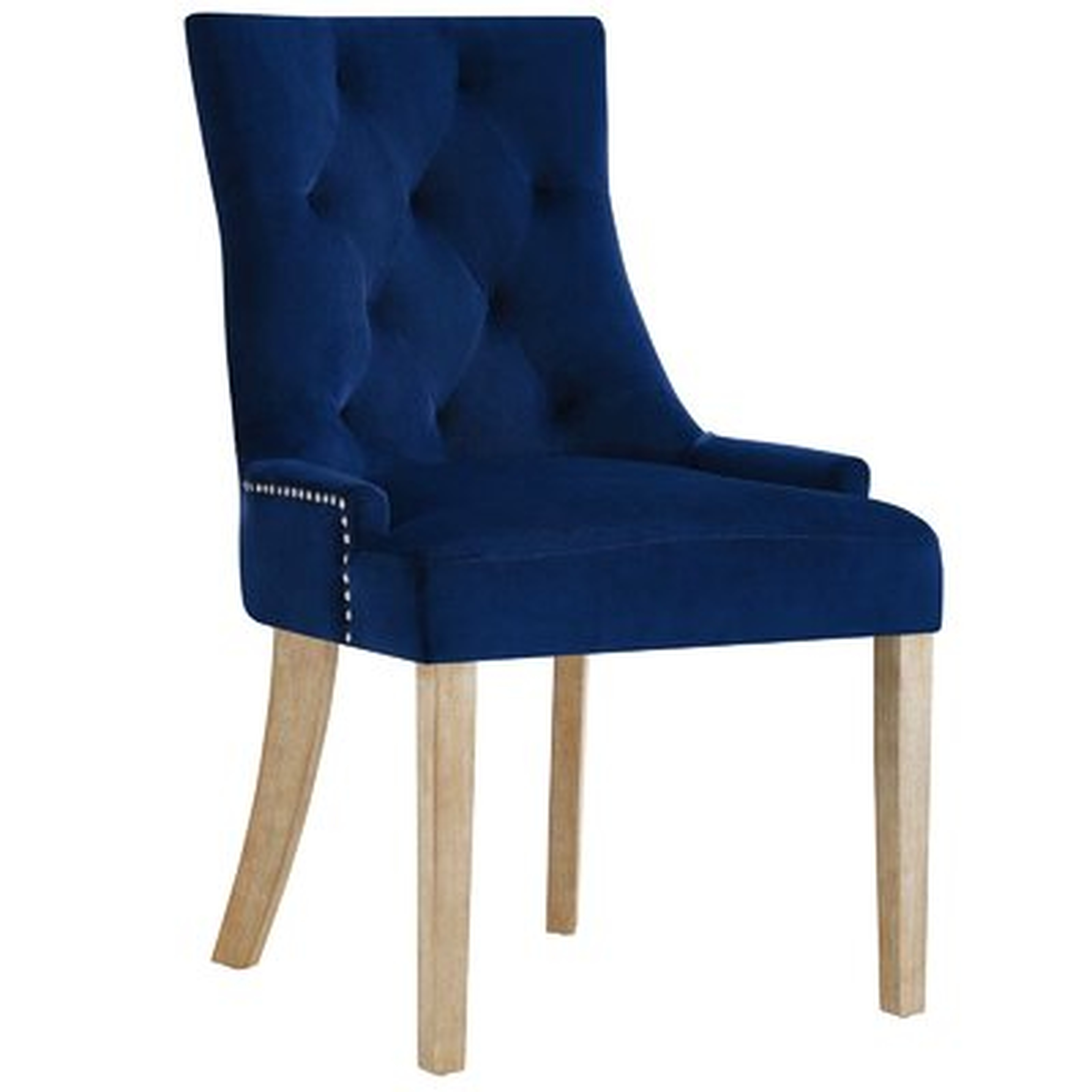 Lenoir Velvet Upholstered Dining Chair - Wayfair