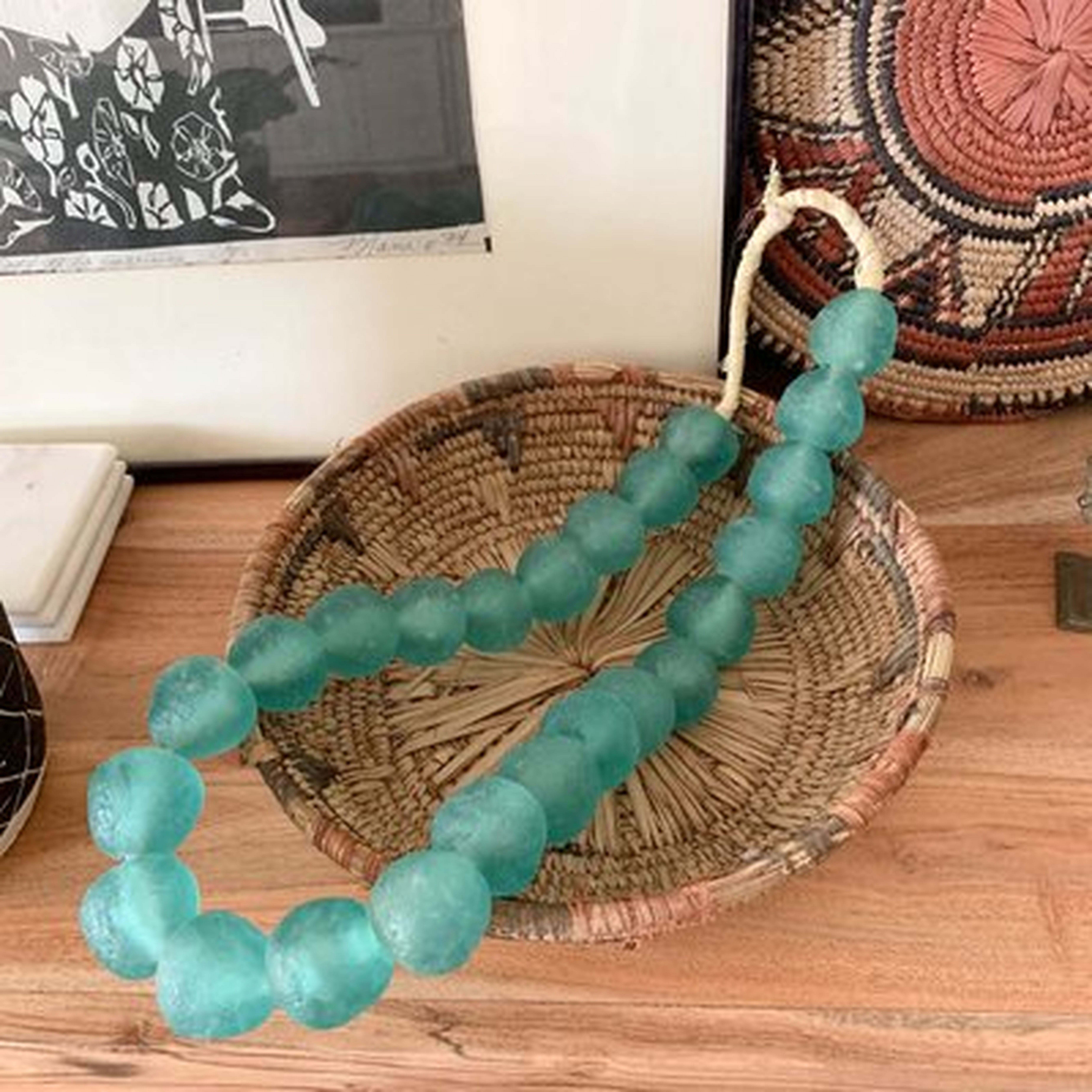Scoles African Glass Beads - Wayfair