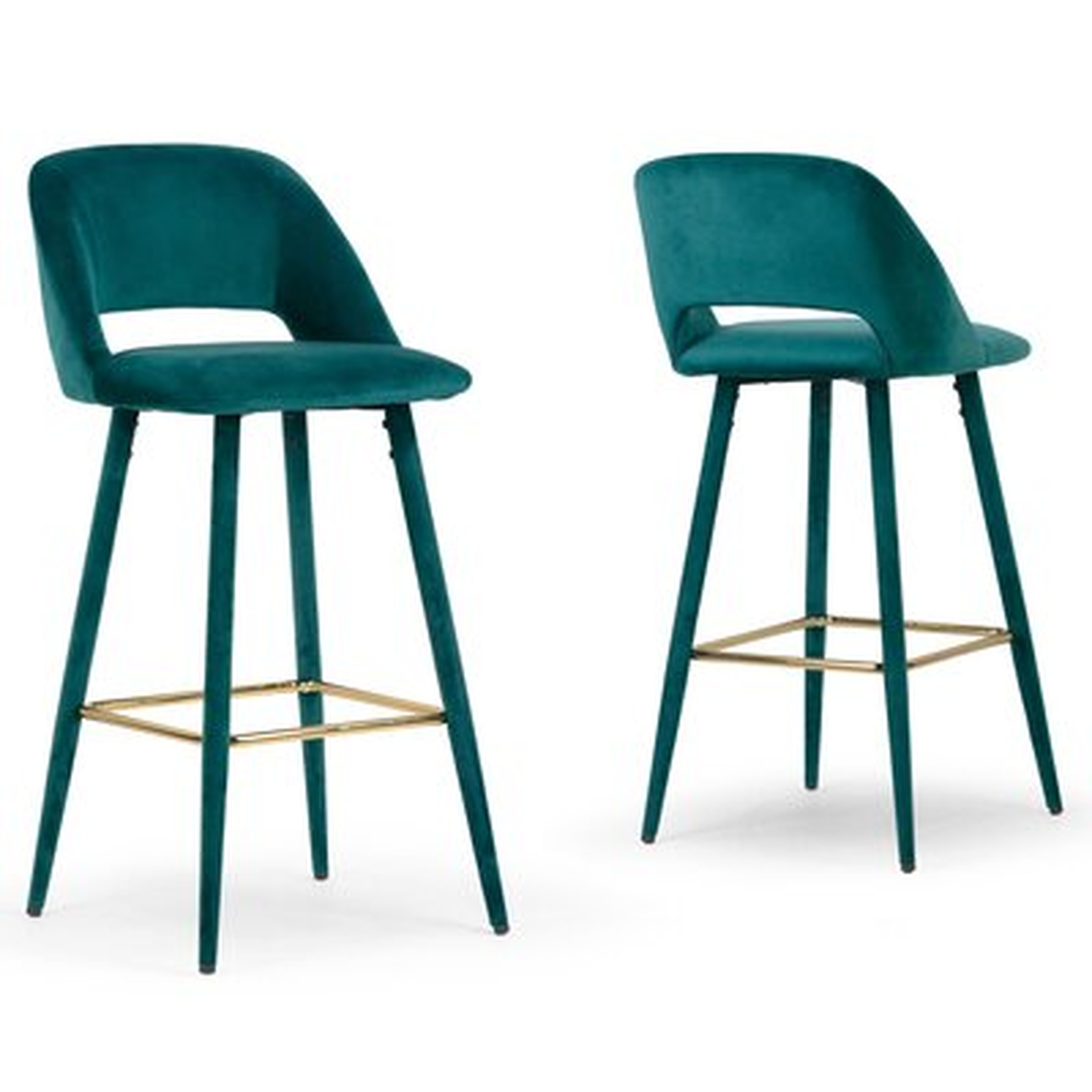 Tingsley Bar Stool (Set of 2) - Wayfair