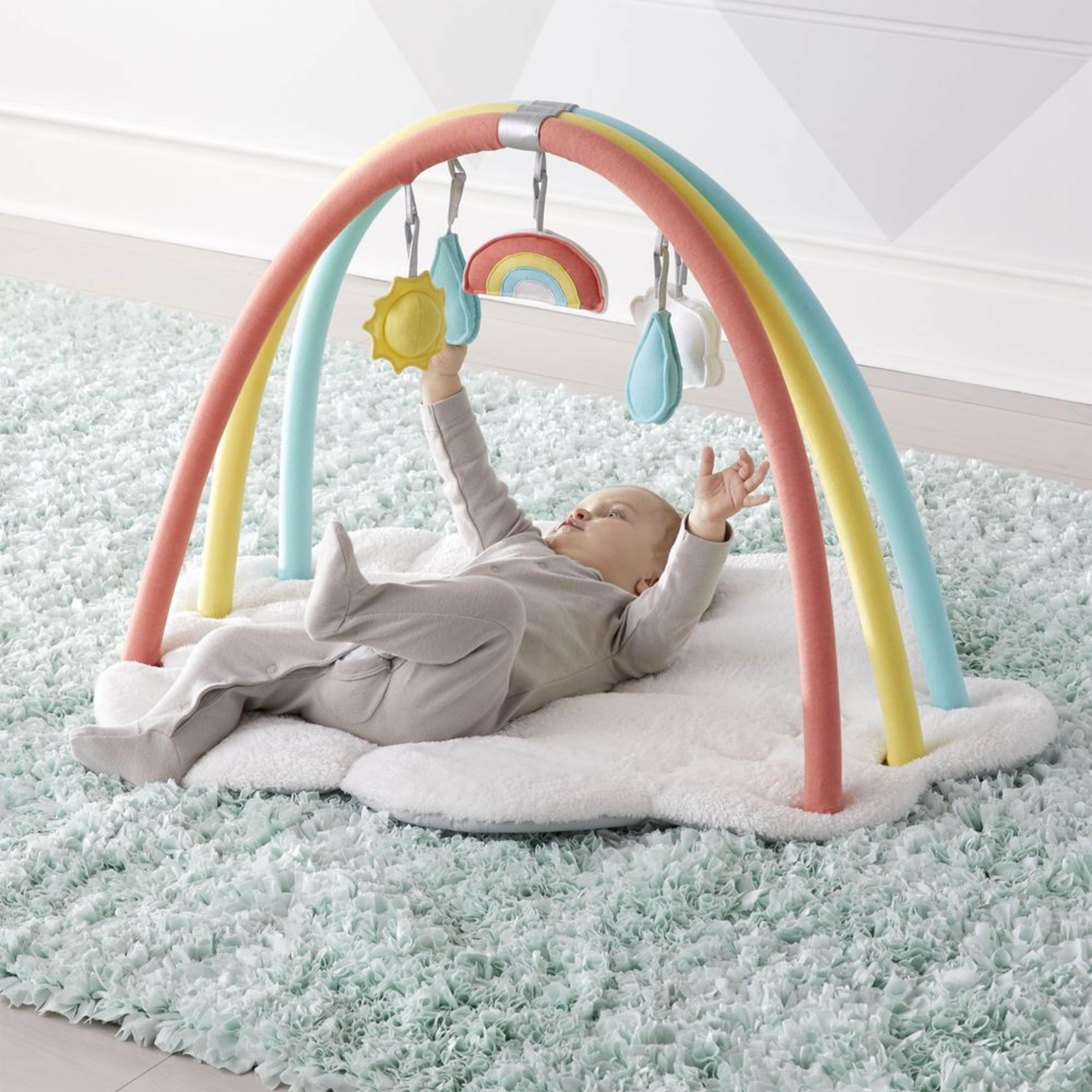 Rainbow Baby Activity Gym - Crate and Barrel