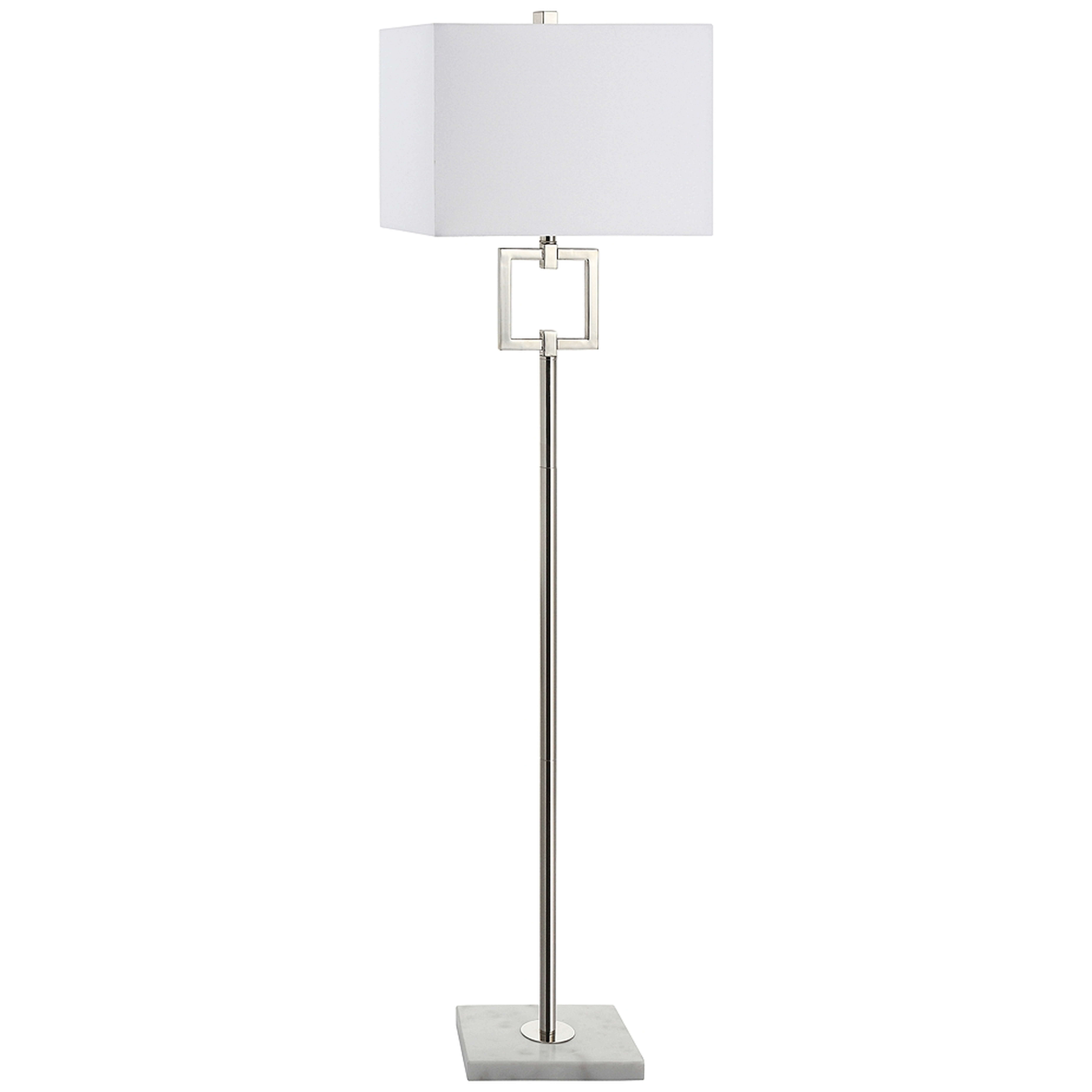 Ulfinian Polished Nickel Floor Lamp - Style # 42F45 - Lamps Plus