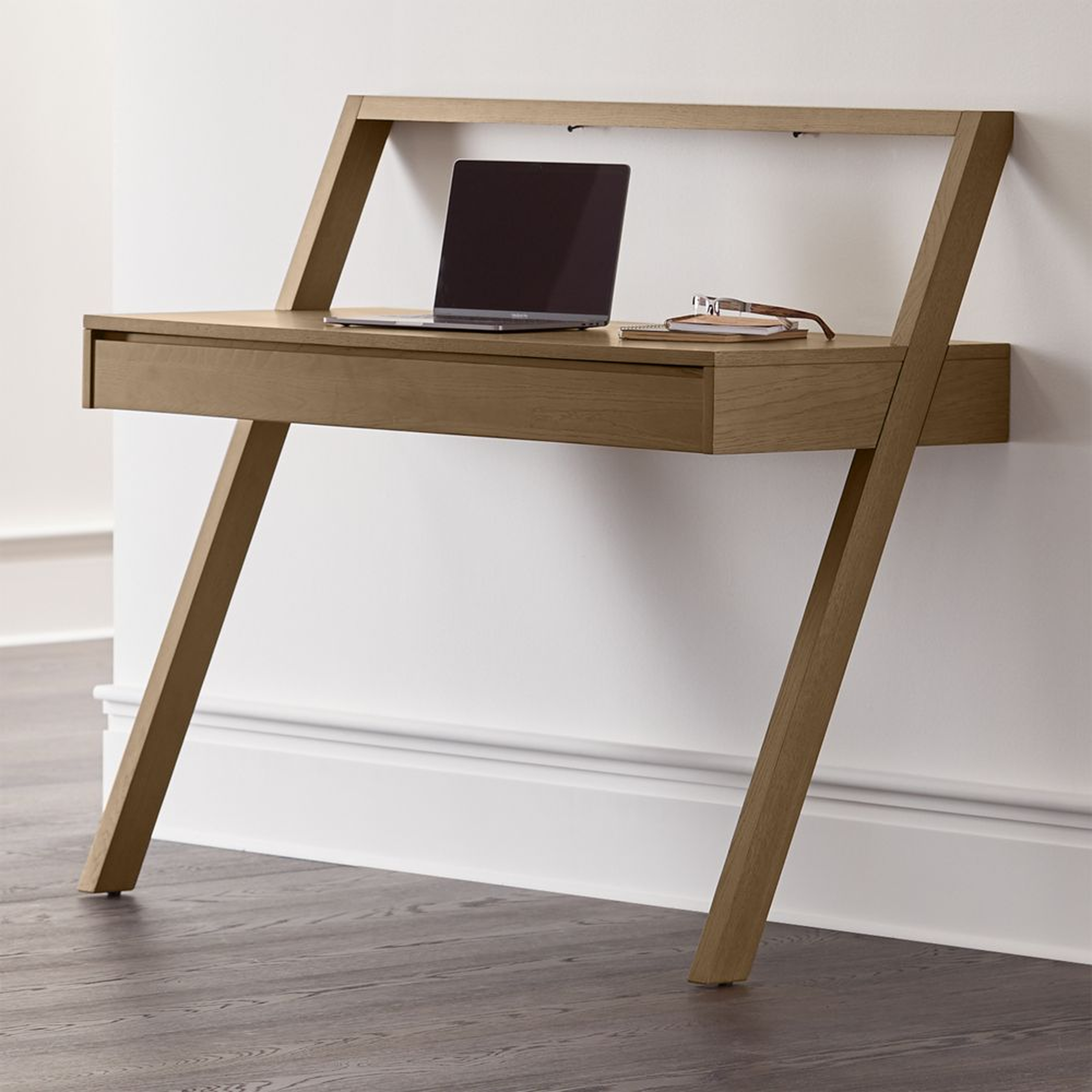 Batten Wall-Mounted Desk - Crate and Barrel