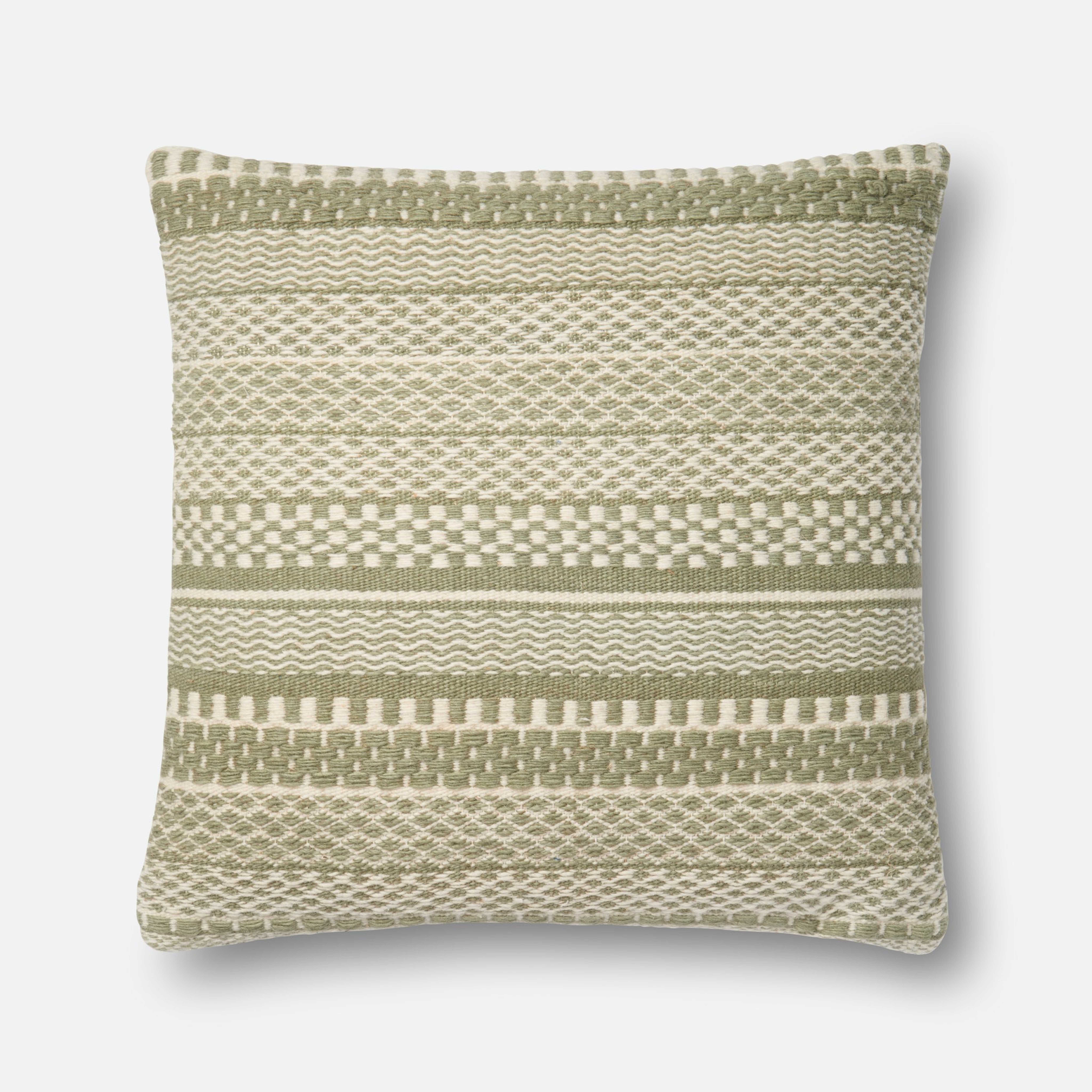 PILLOWS - SAGE / IVORY - Loloi Rugs