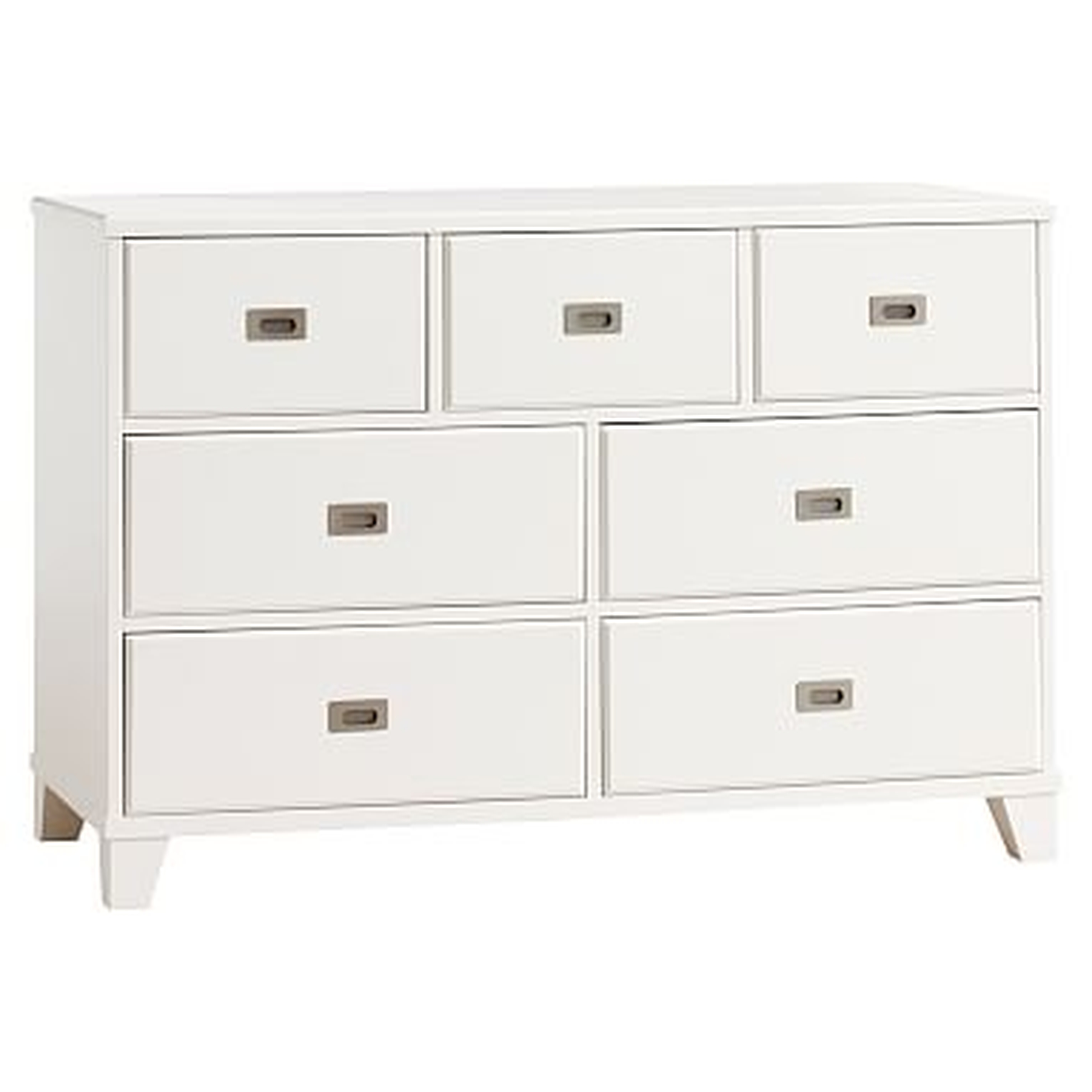 Findley Wide Dresser, Simply White - Pottery Barn Teen