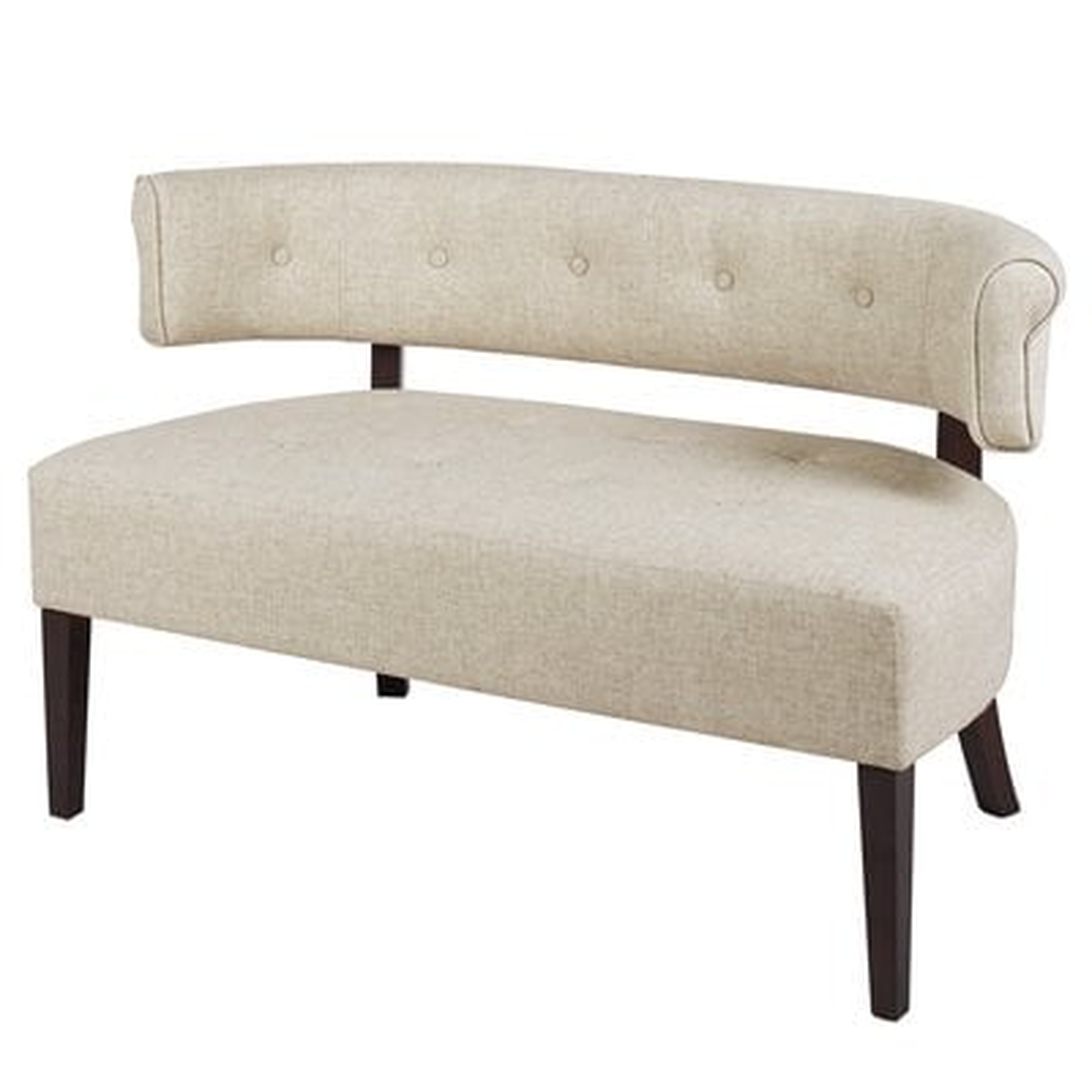 Jared Tufted Bench Settee - Wayfair