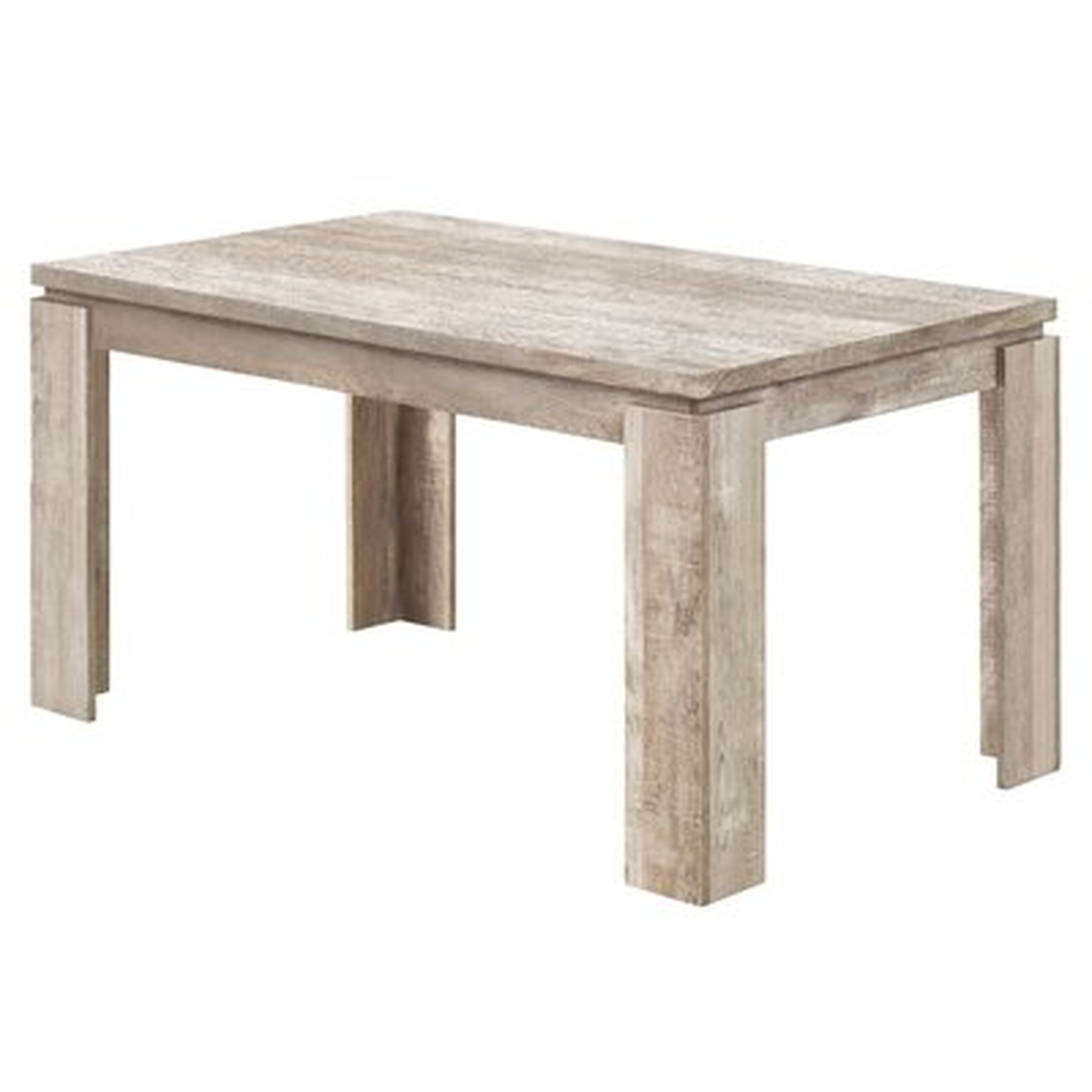 Dining Table - 36"X 60" / Brown Reclaimed Wood-Look - Wayfair