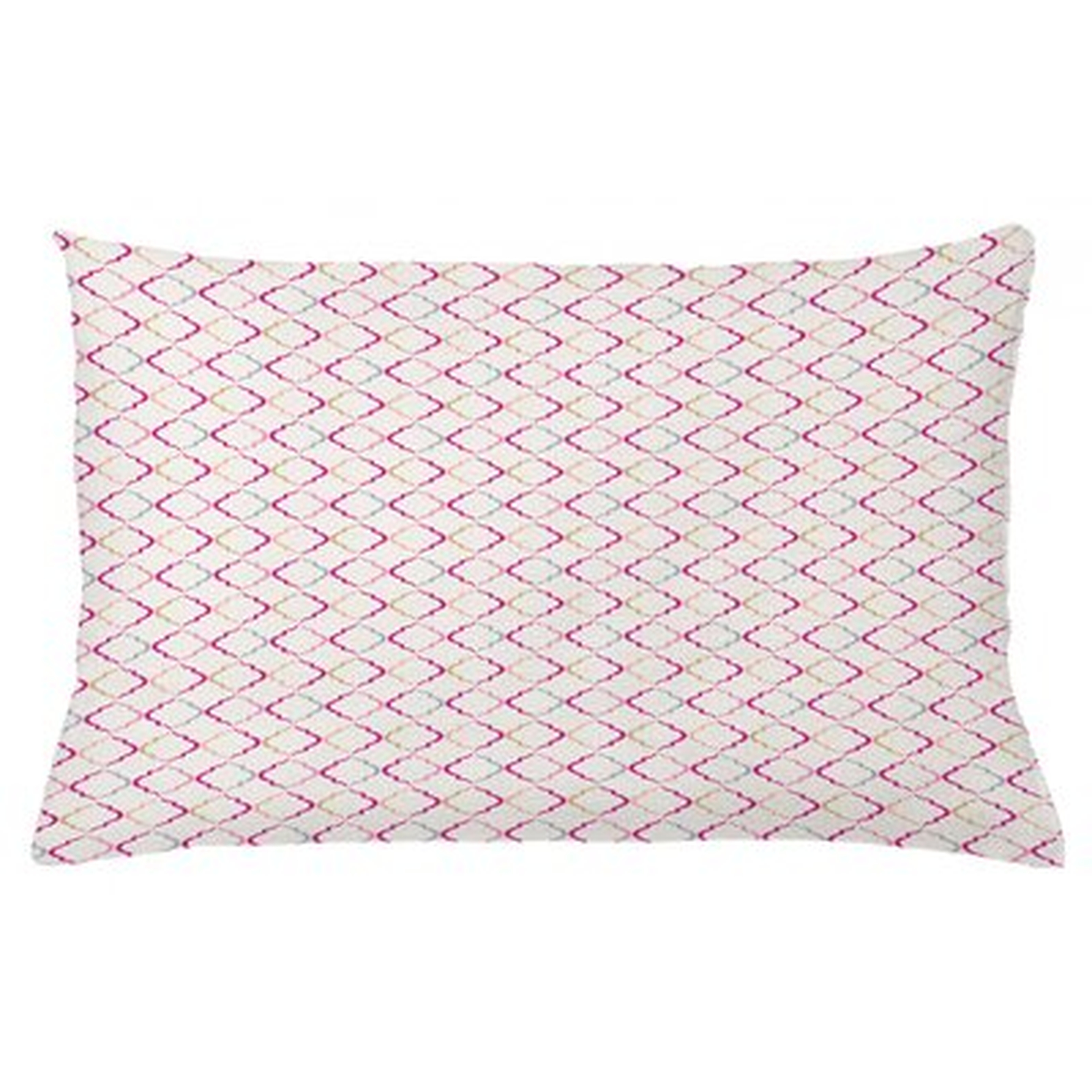 Trellis Indoor / Outdoor Geometric Lumbar Pillow Cover - Wayfair