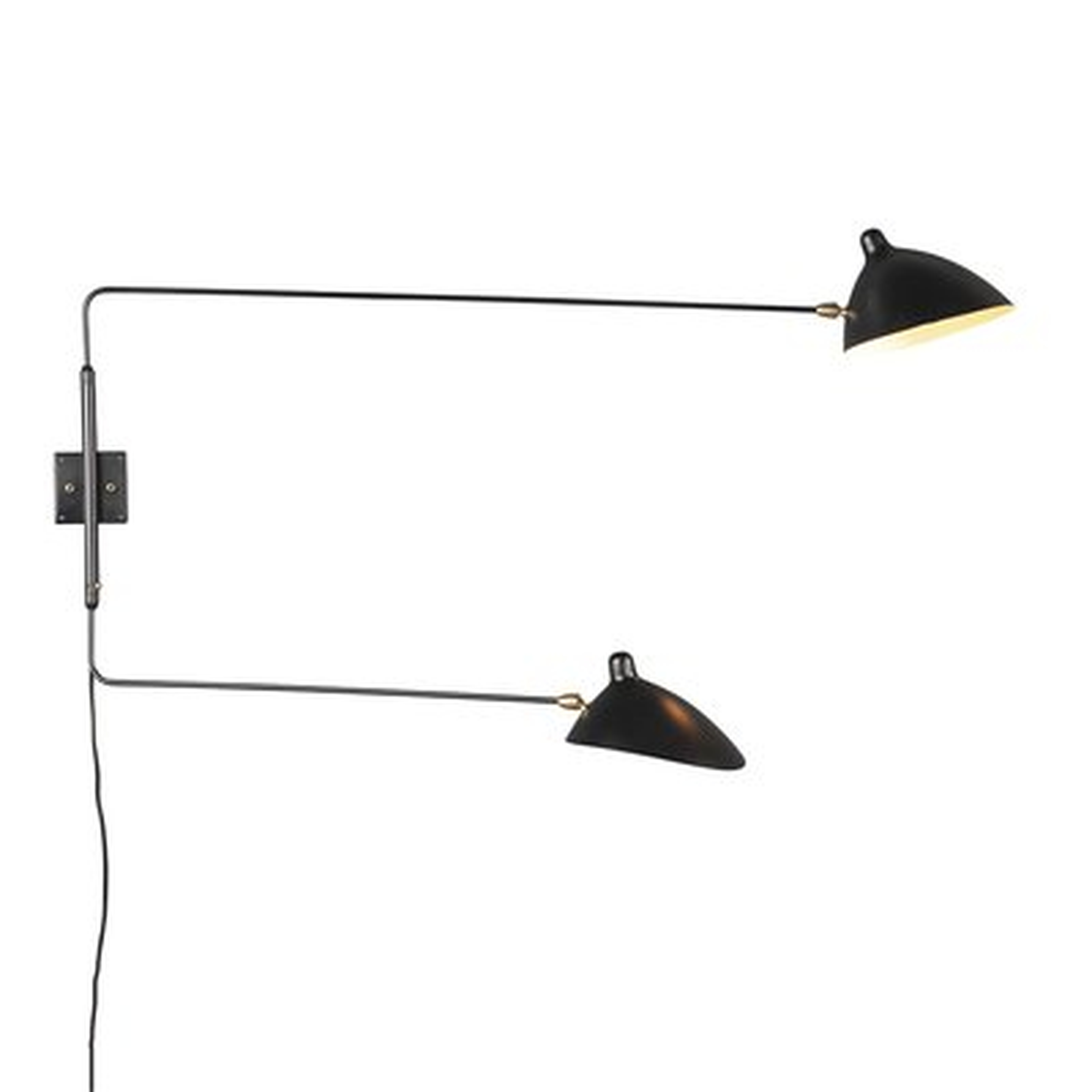 Rosenblum 2-Light Swing Arm Lamp - AllModern