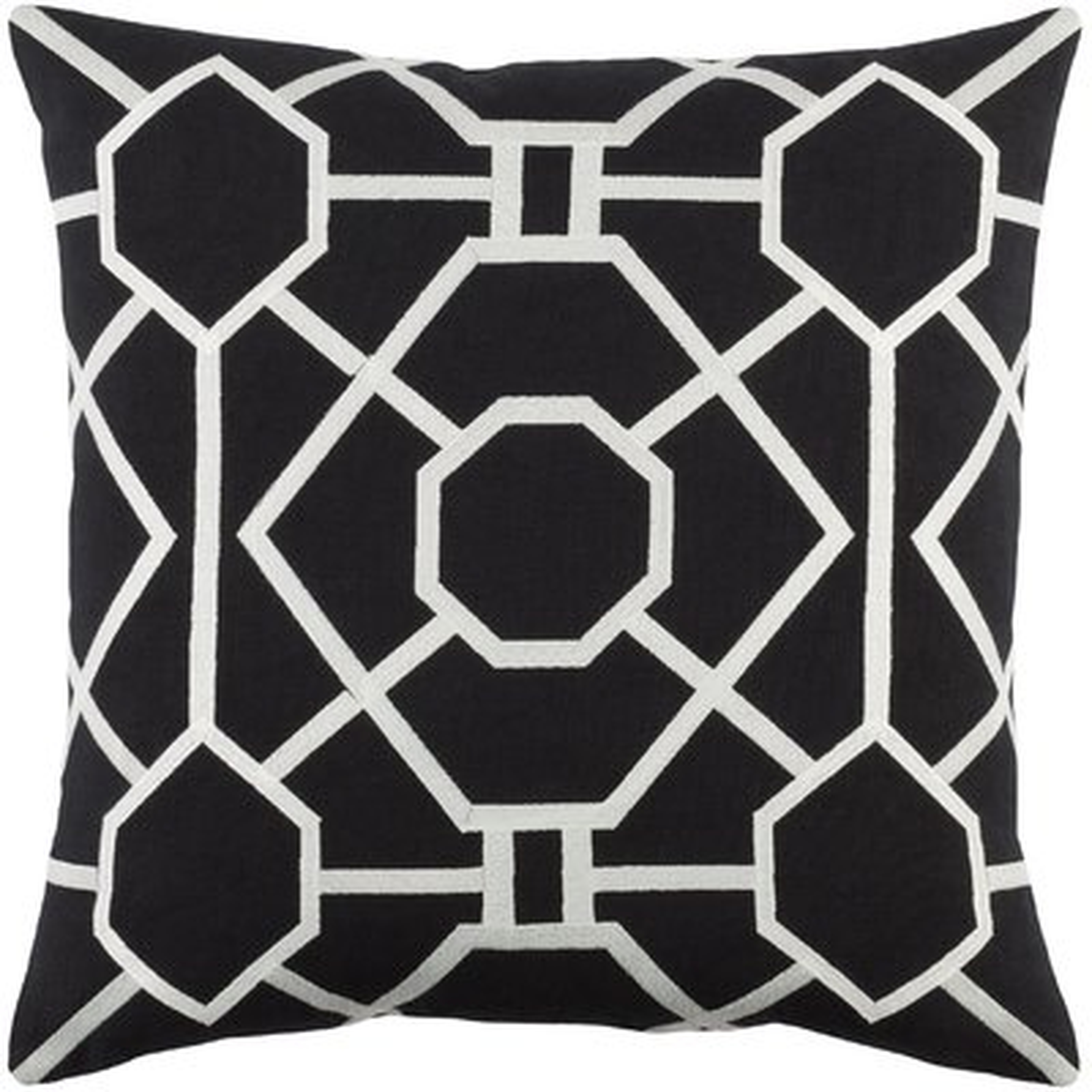 Gilchrist Cotton Geometric Throw Pillow Cover - 18" - AllModern