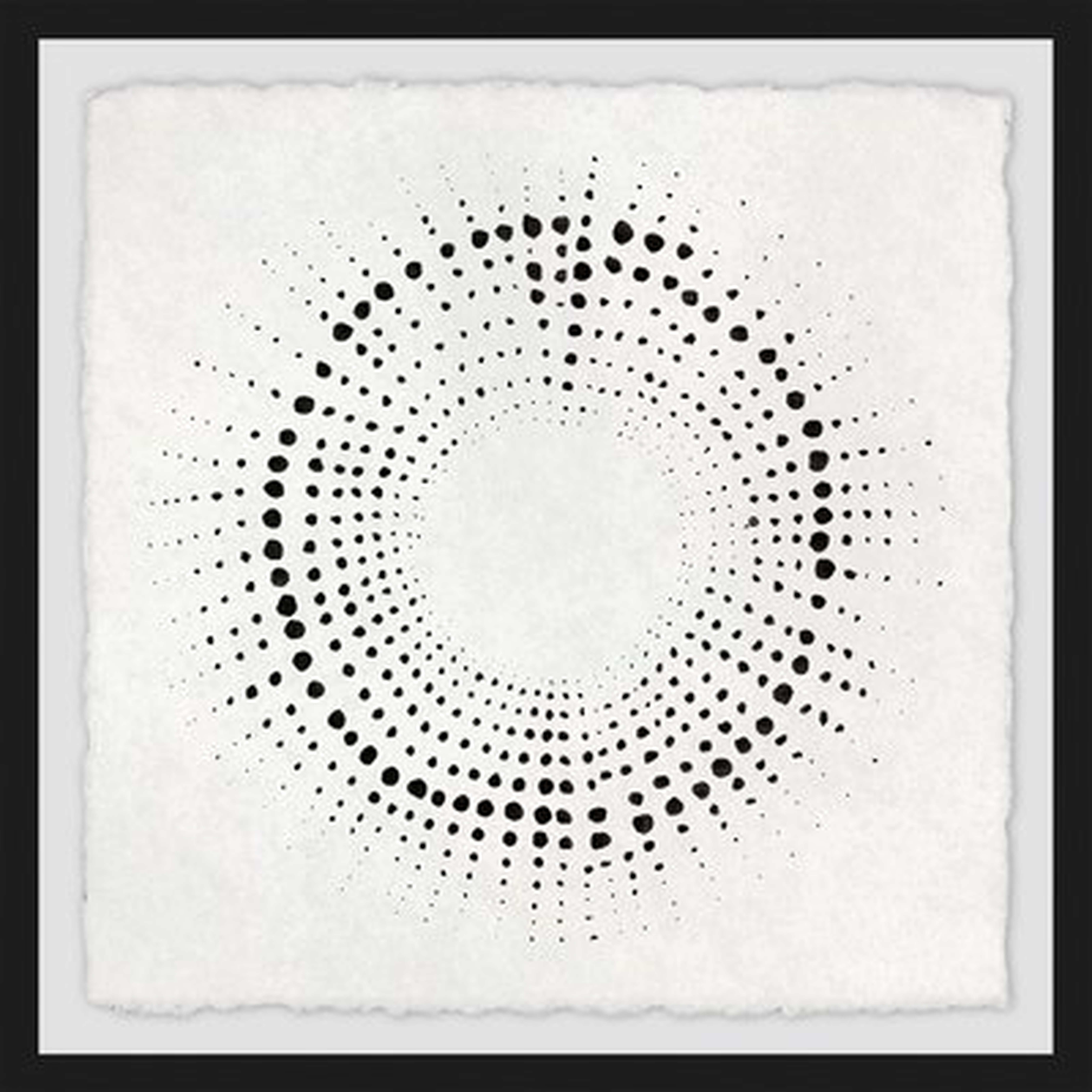 'Spherical Dots' Framed Print - Wayfair
