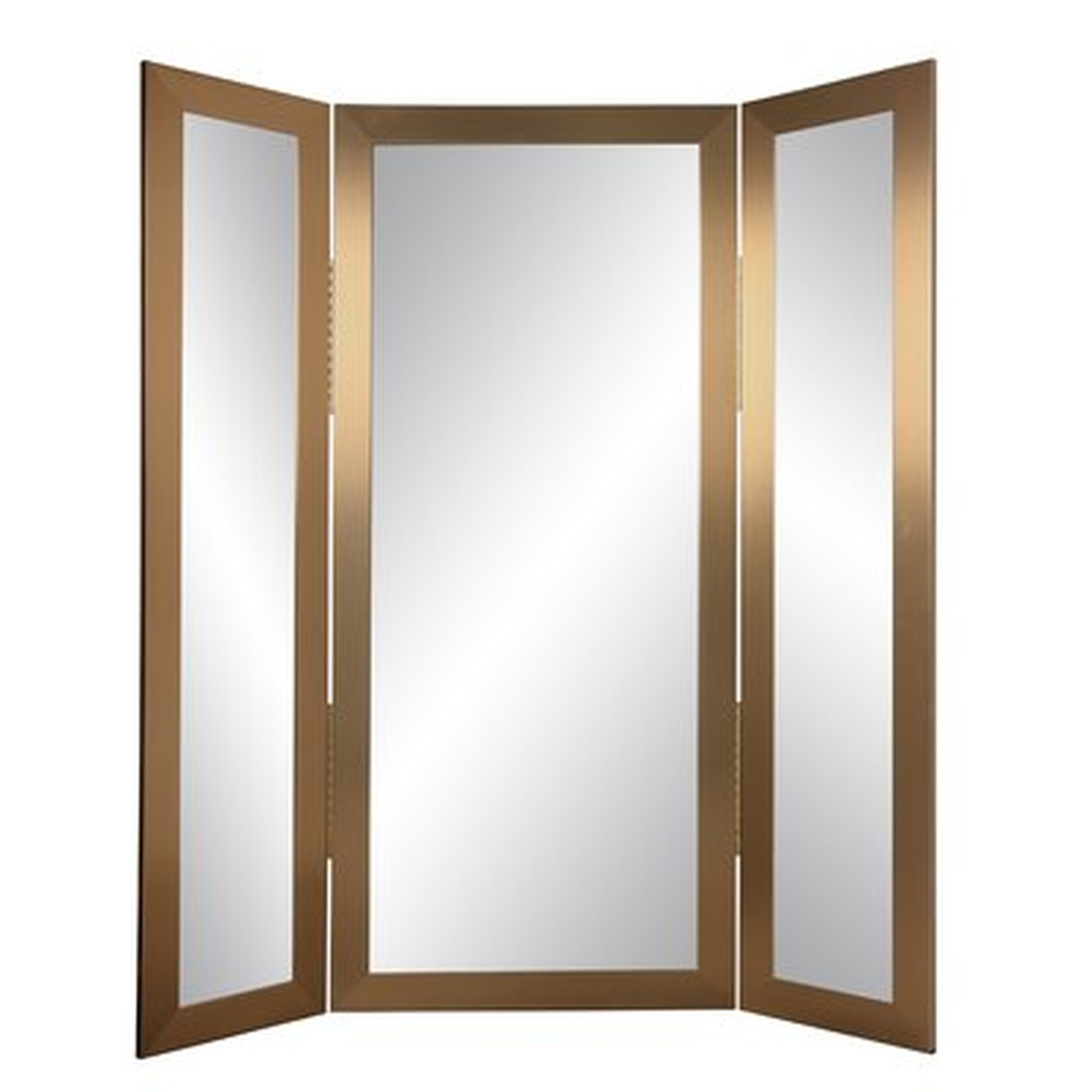 Lincolnshire Full Body Trifold Accent Mirror - Wayfair