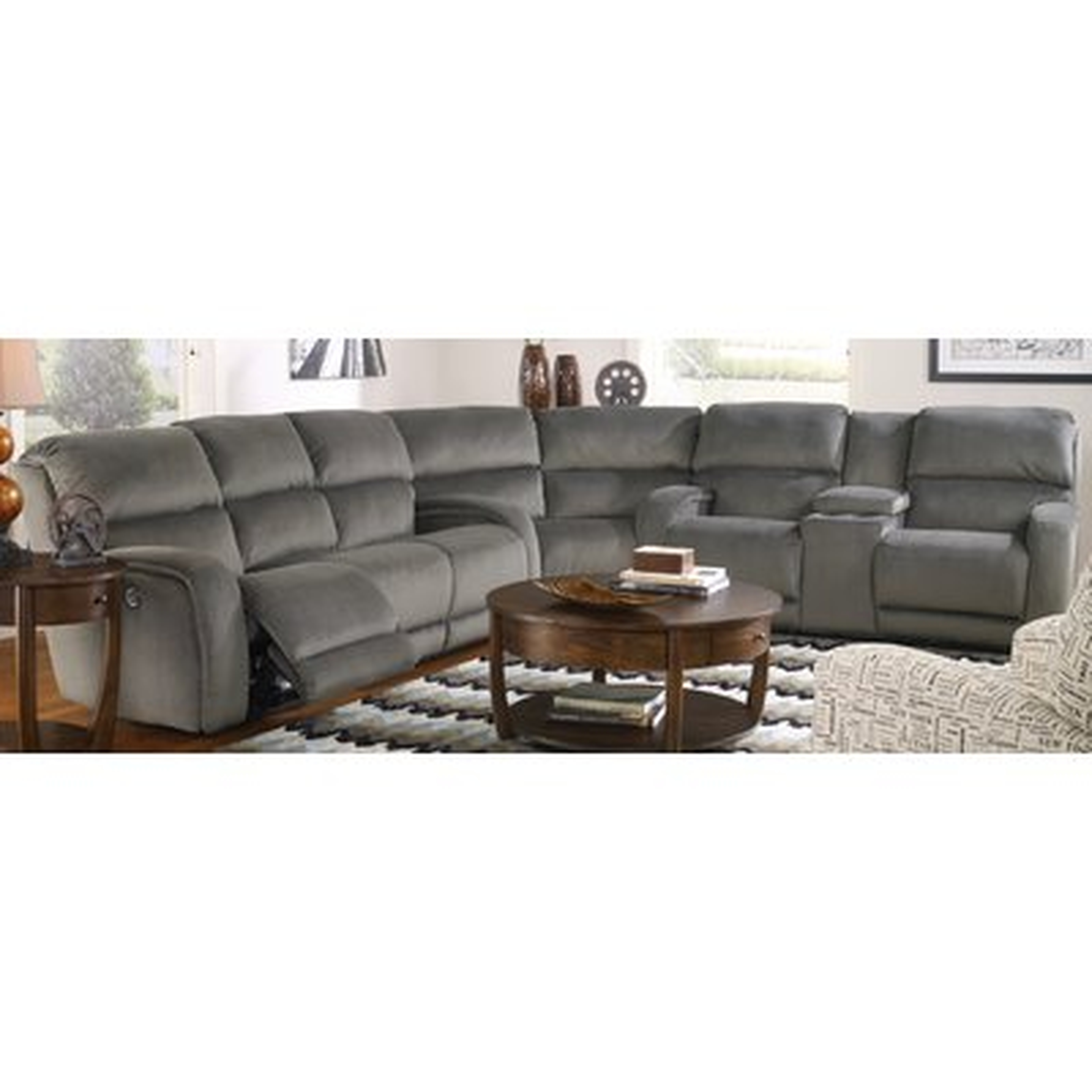 Fandango Reclining Sectional - Wayfair