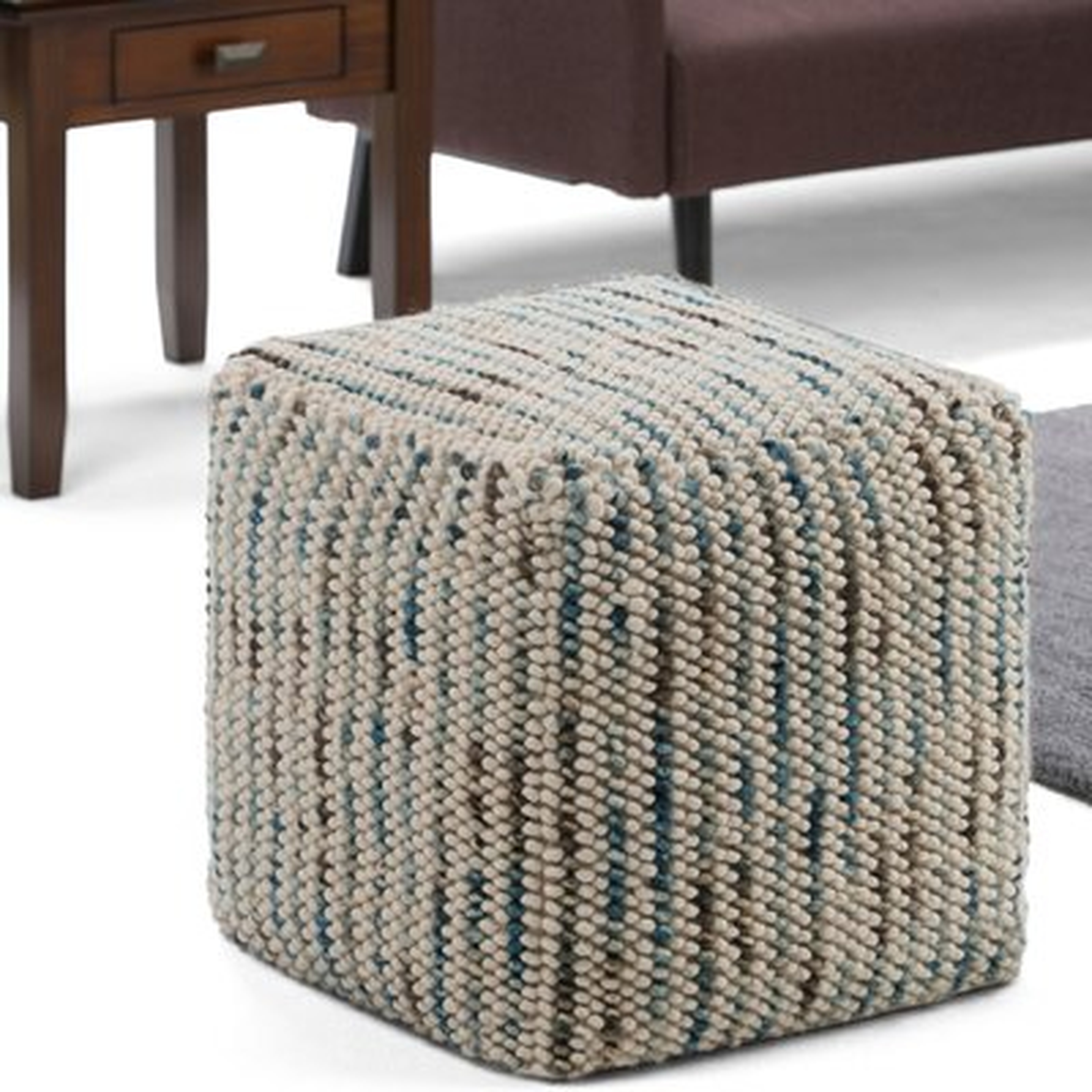 Mirfield Pouf Ottoman - Wayfair
