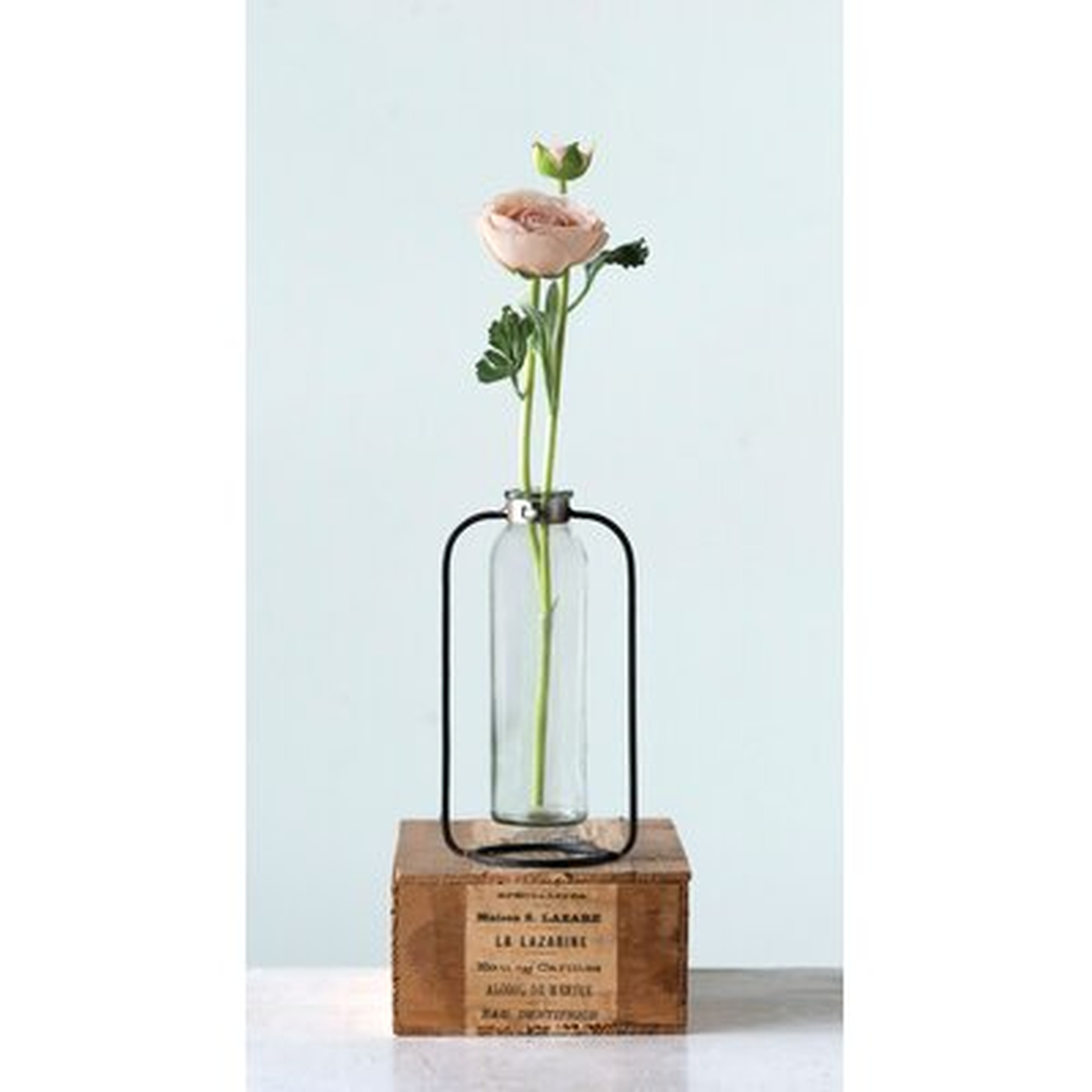 Treece Glass Table Vase - Wayfair