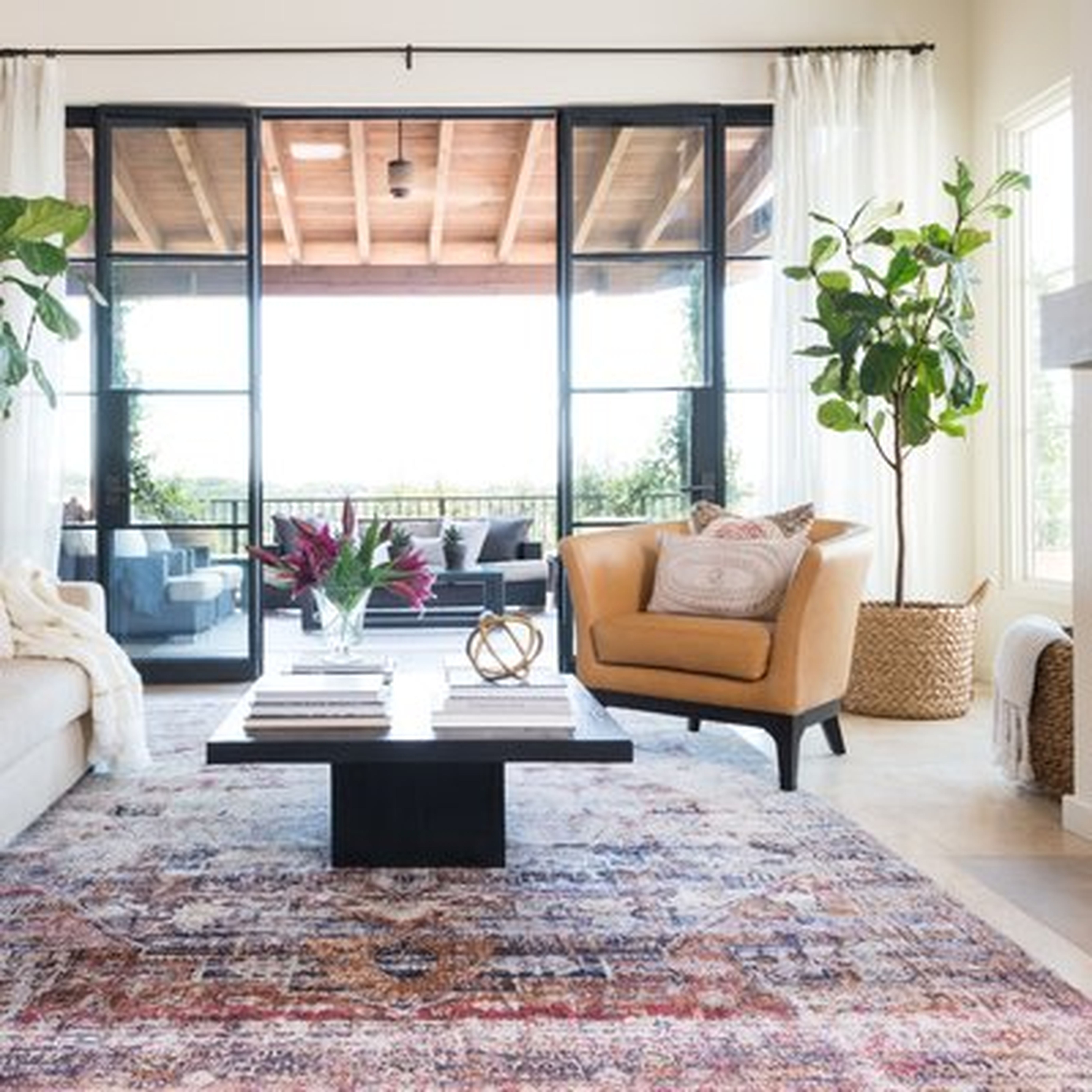 Nicolette Brown Area Rug - Wayfair