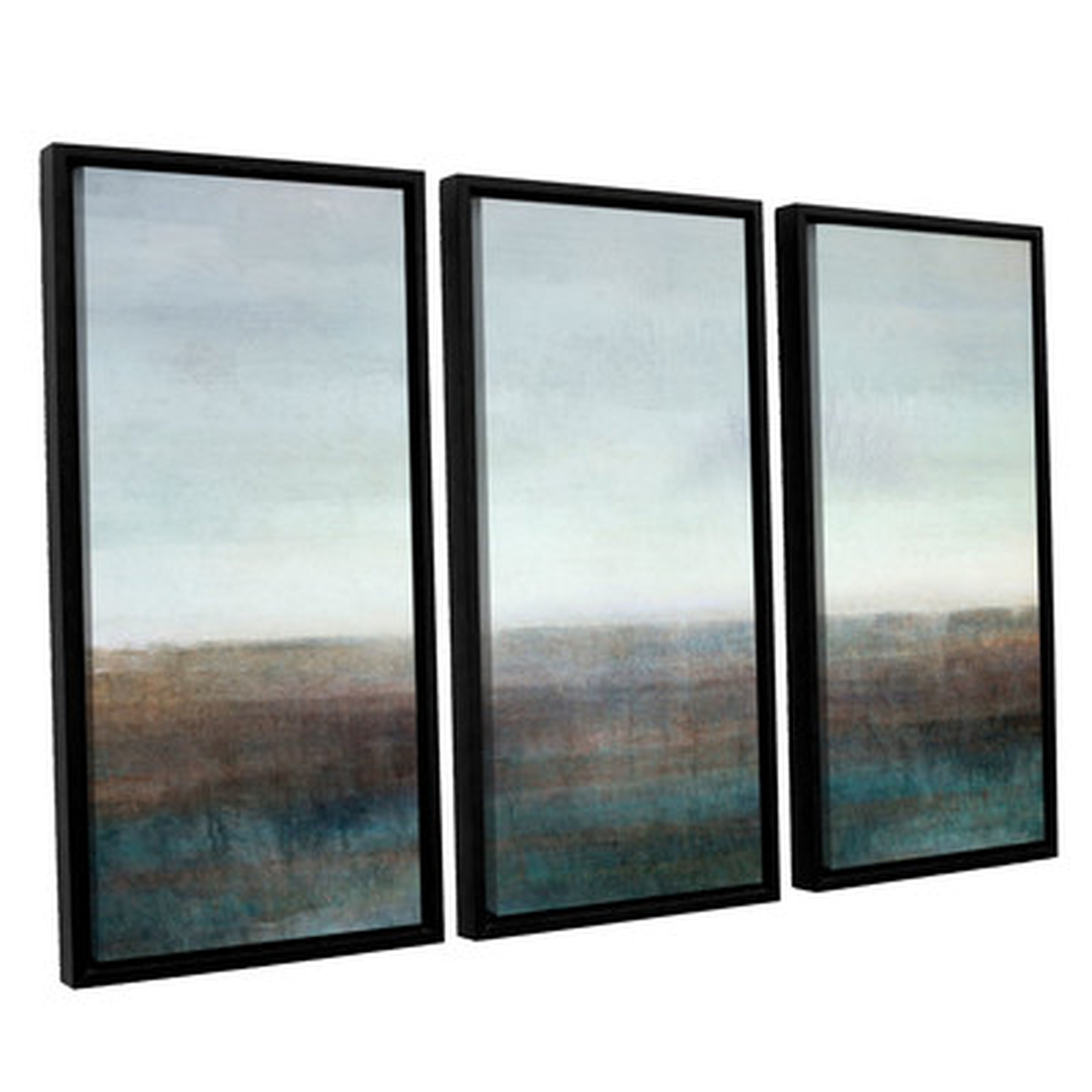 Landscape Ground Fog 3 Piece Framed Graphic Art Set - Wayfair