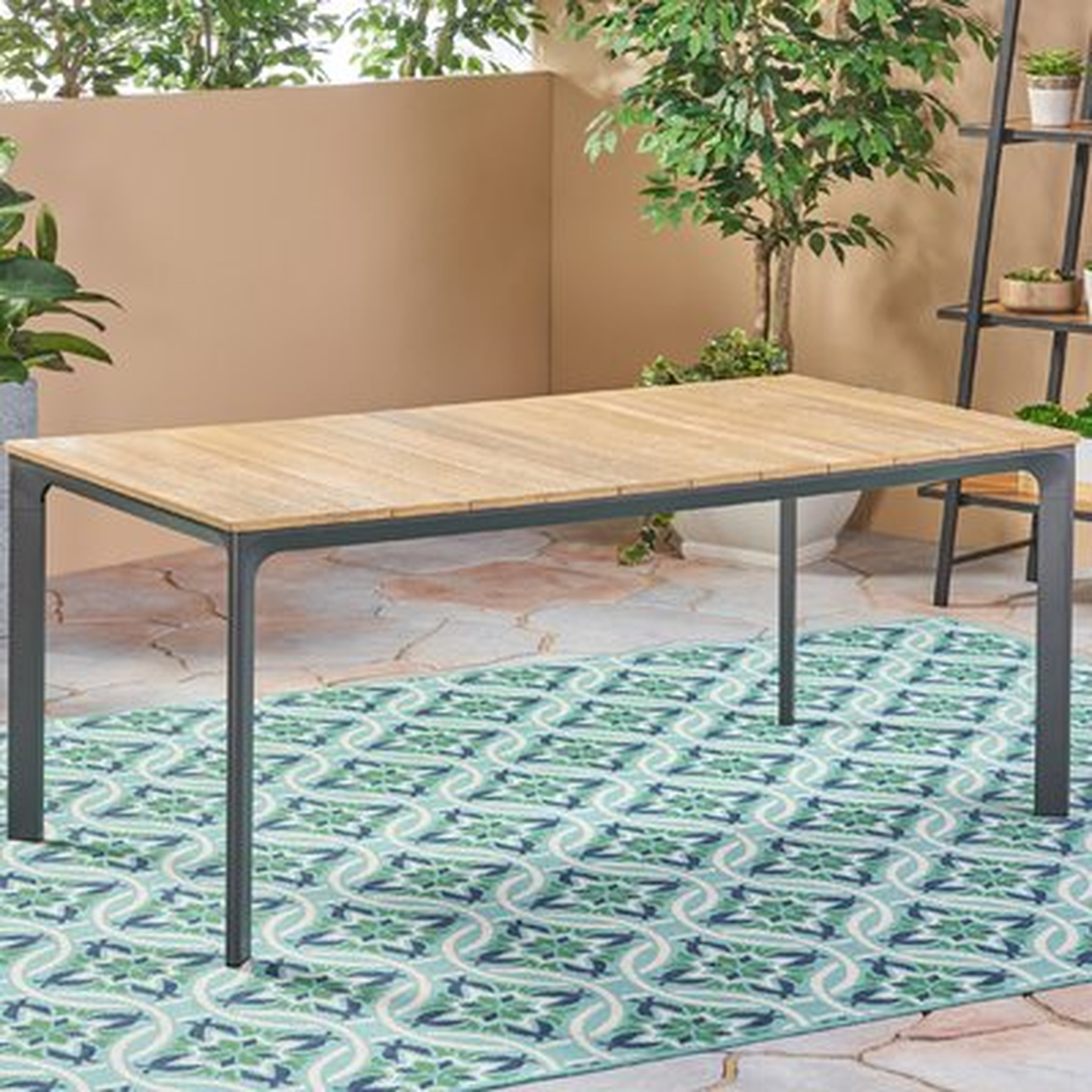 Nydia Solid Wood Dining Table - AllModern