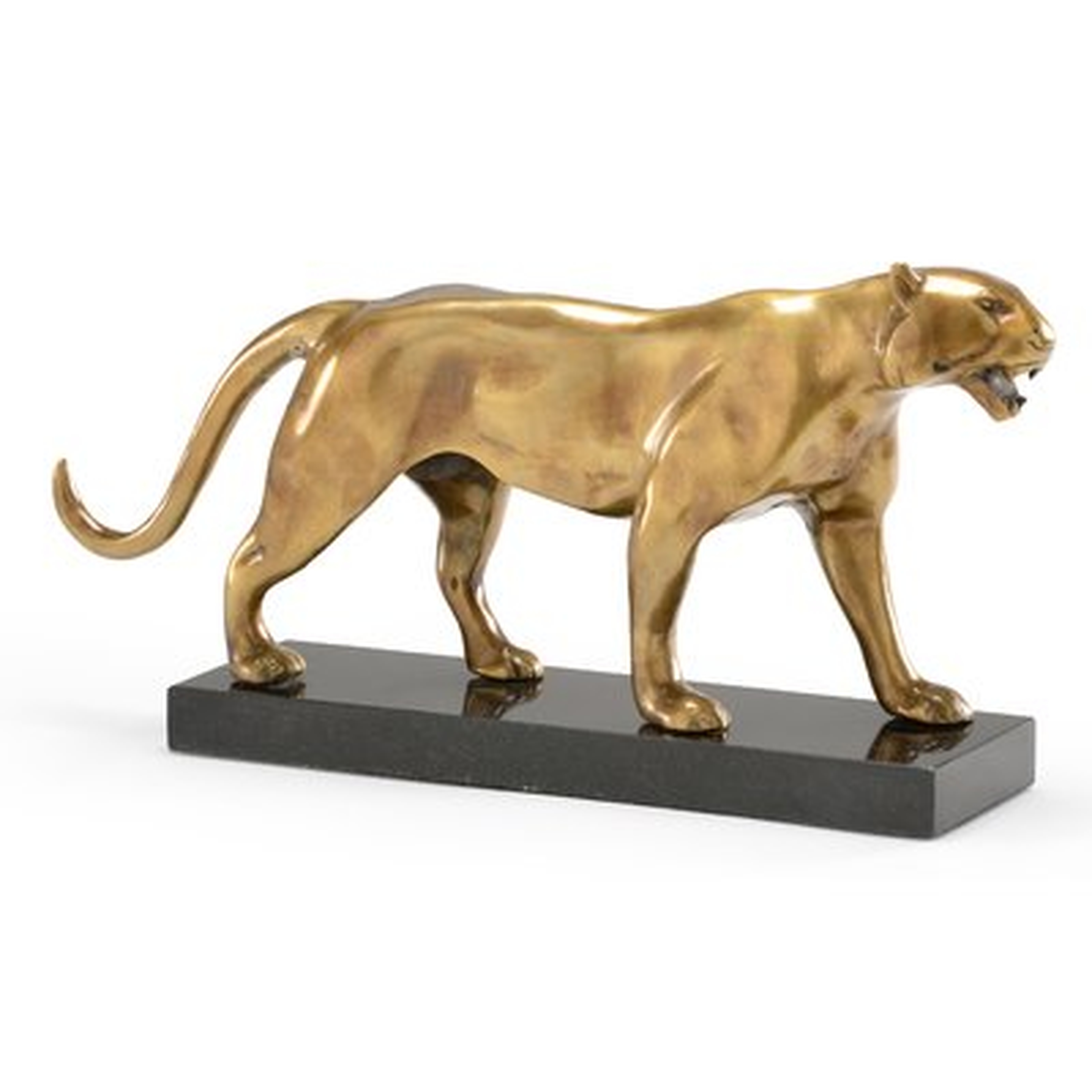 Art Deco Tiger Figurine - Wayfair