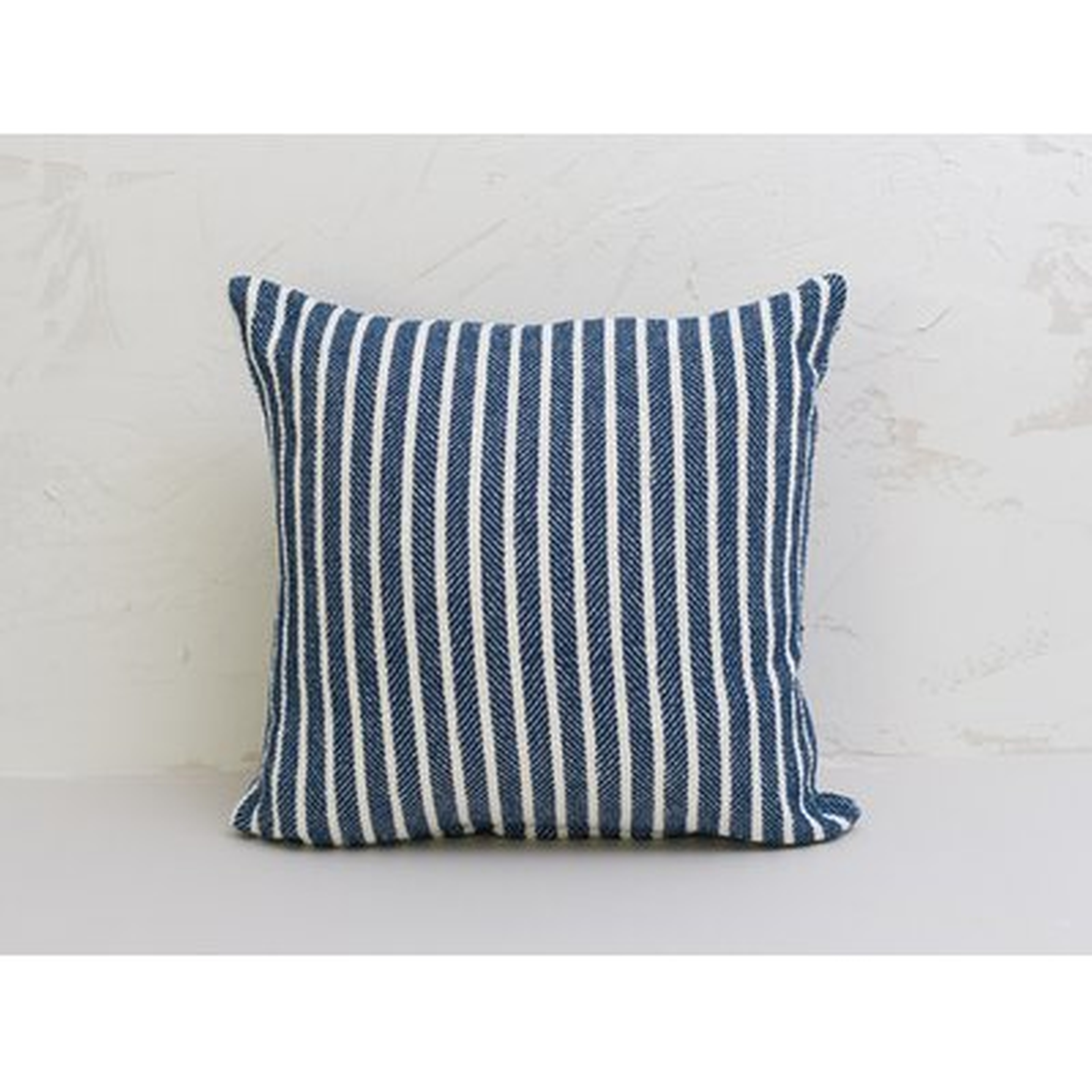 Ilana Stripe 100% Cotton Pillow - Wayfair