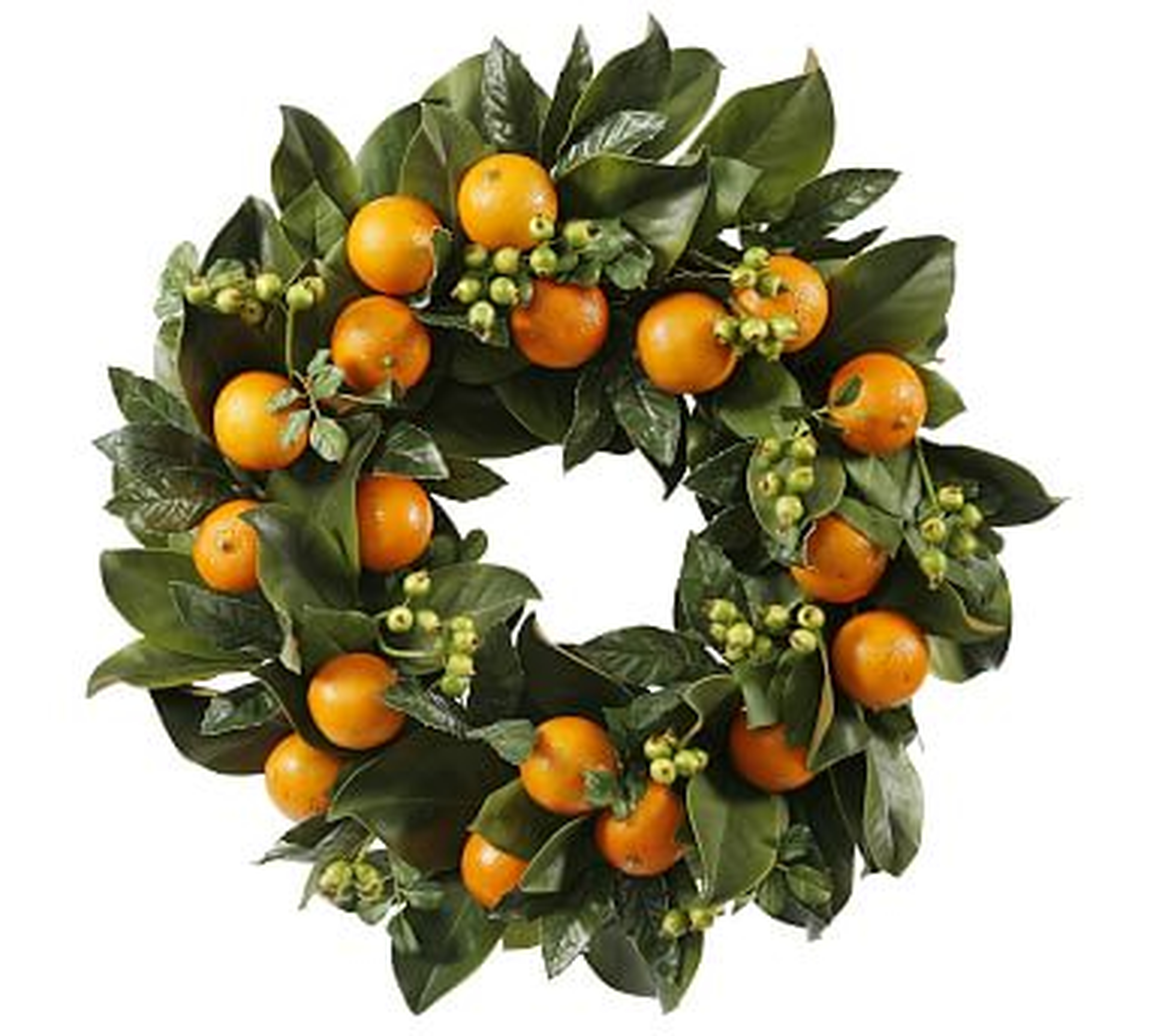 Faux Orange Wreath - Pottery Barn