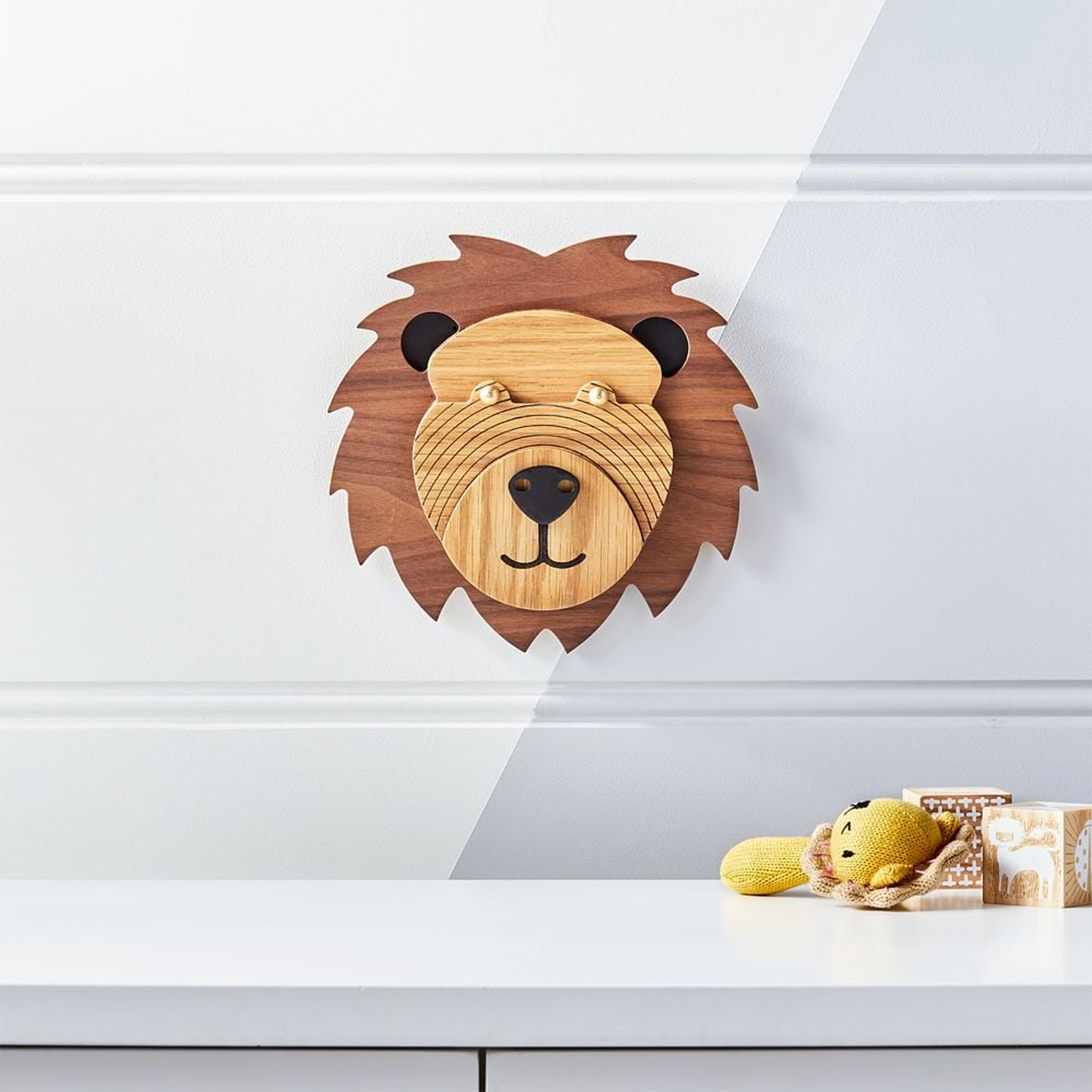 Lion Animal Head Wall Decor - Crate and Barrel