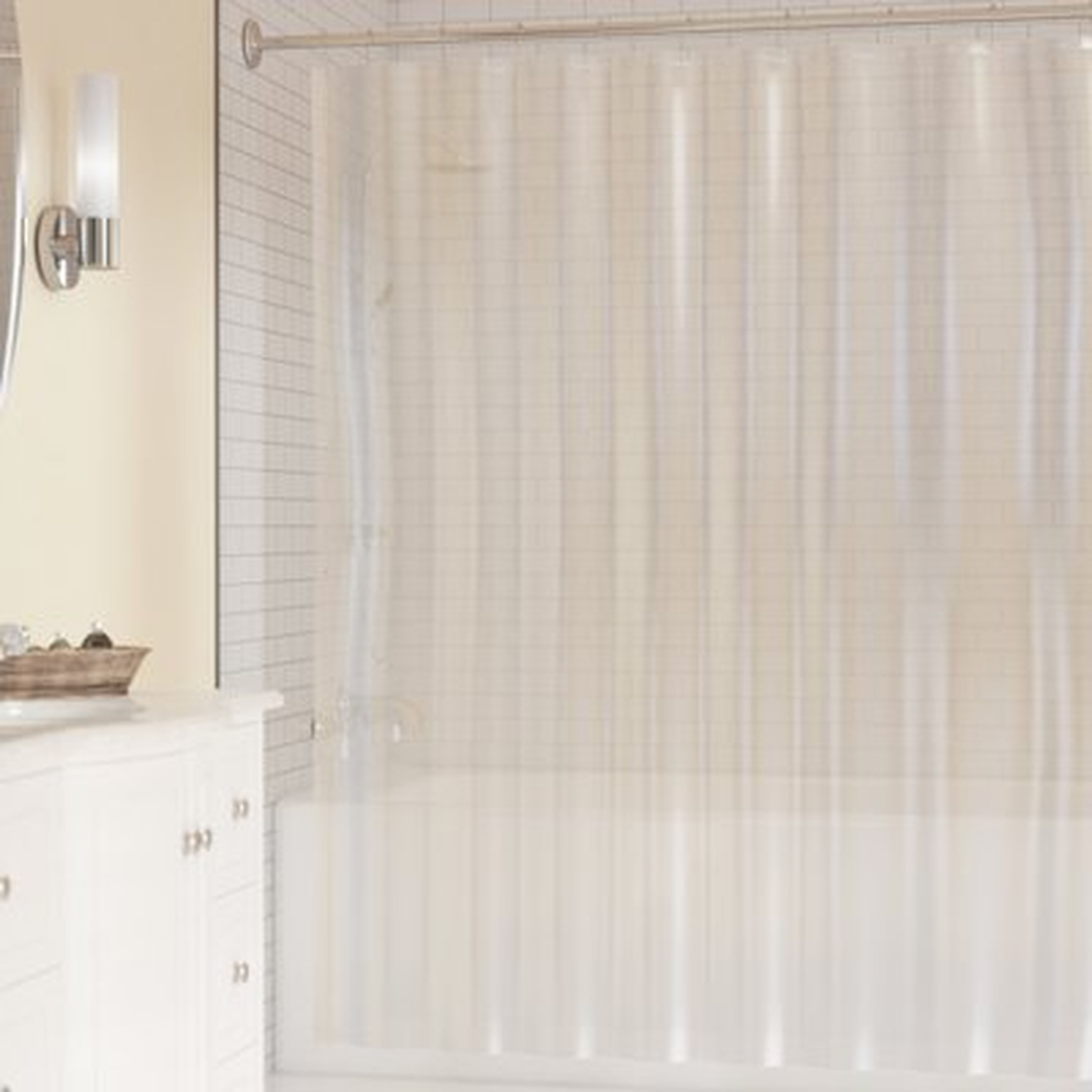 PEVA Single Shower Curtain Liner - Birch Lane