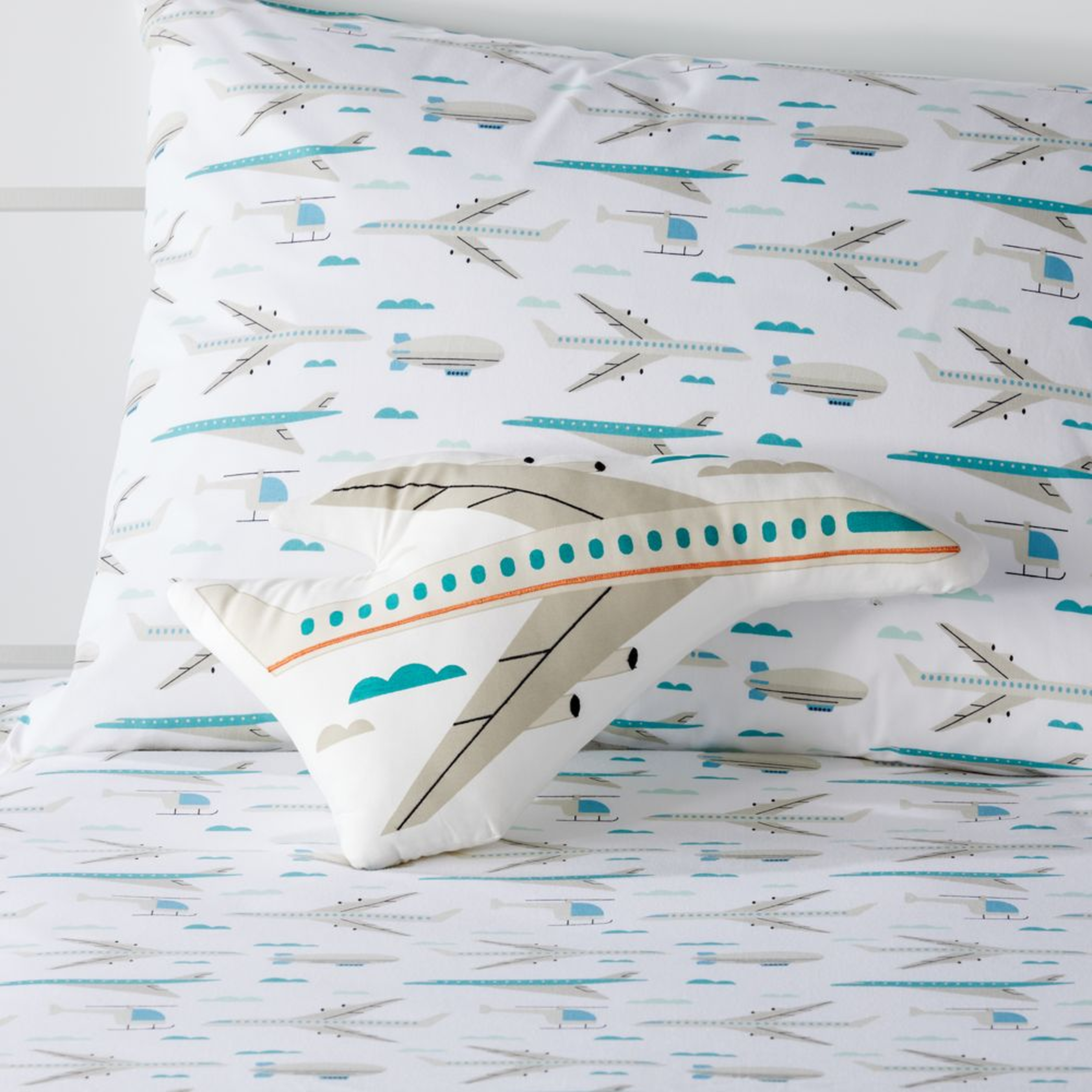 Airplane Throw Pillow - Crate and Barrel
