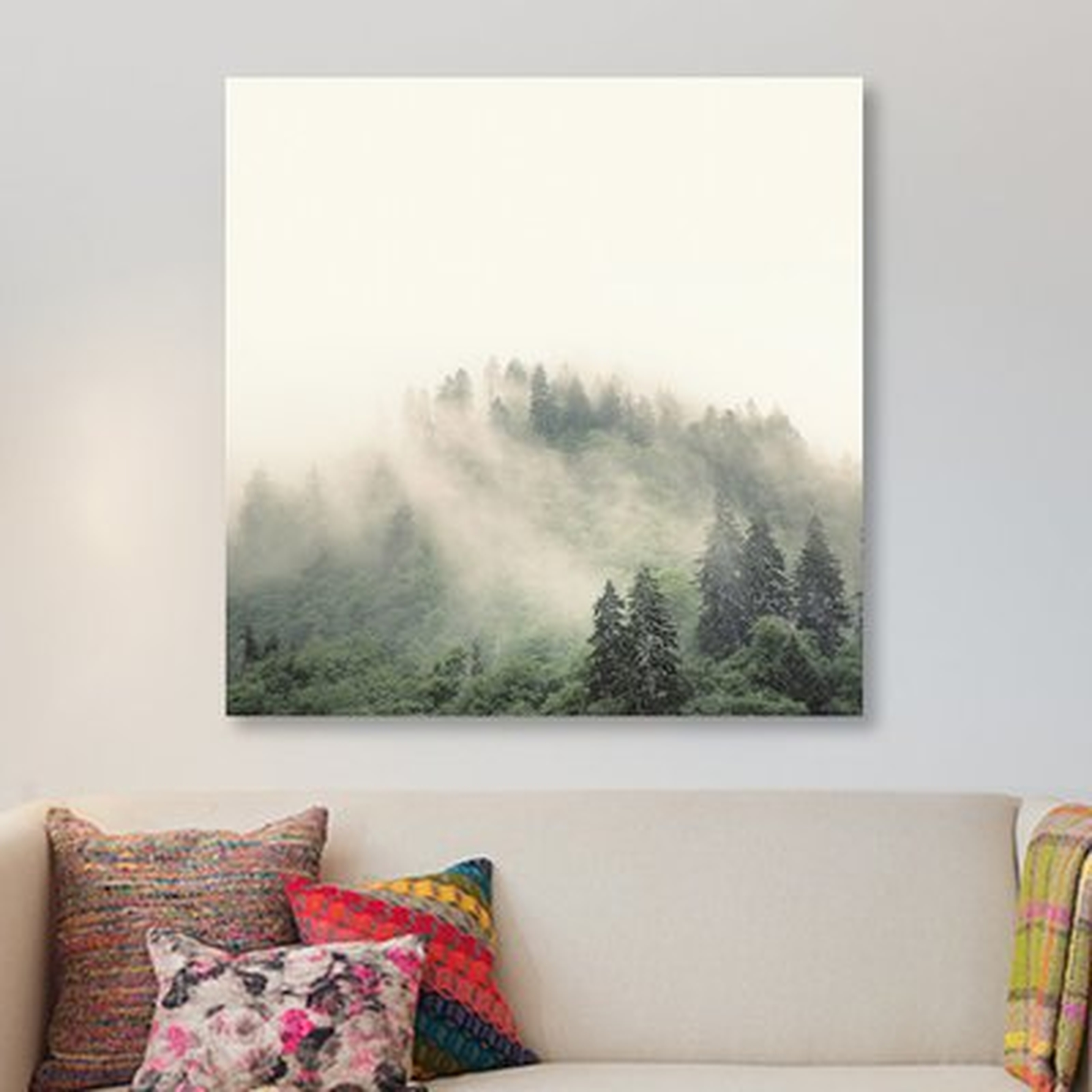 'Elevation No. 2, Smoky Mountains' Photographic Print on Canvas - Wayfair