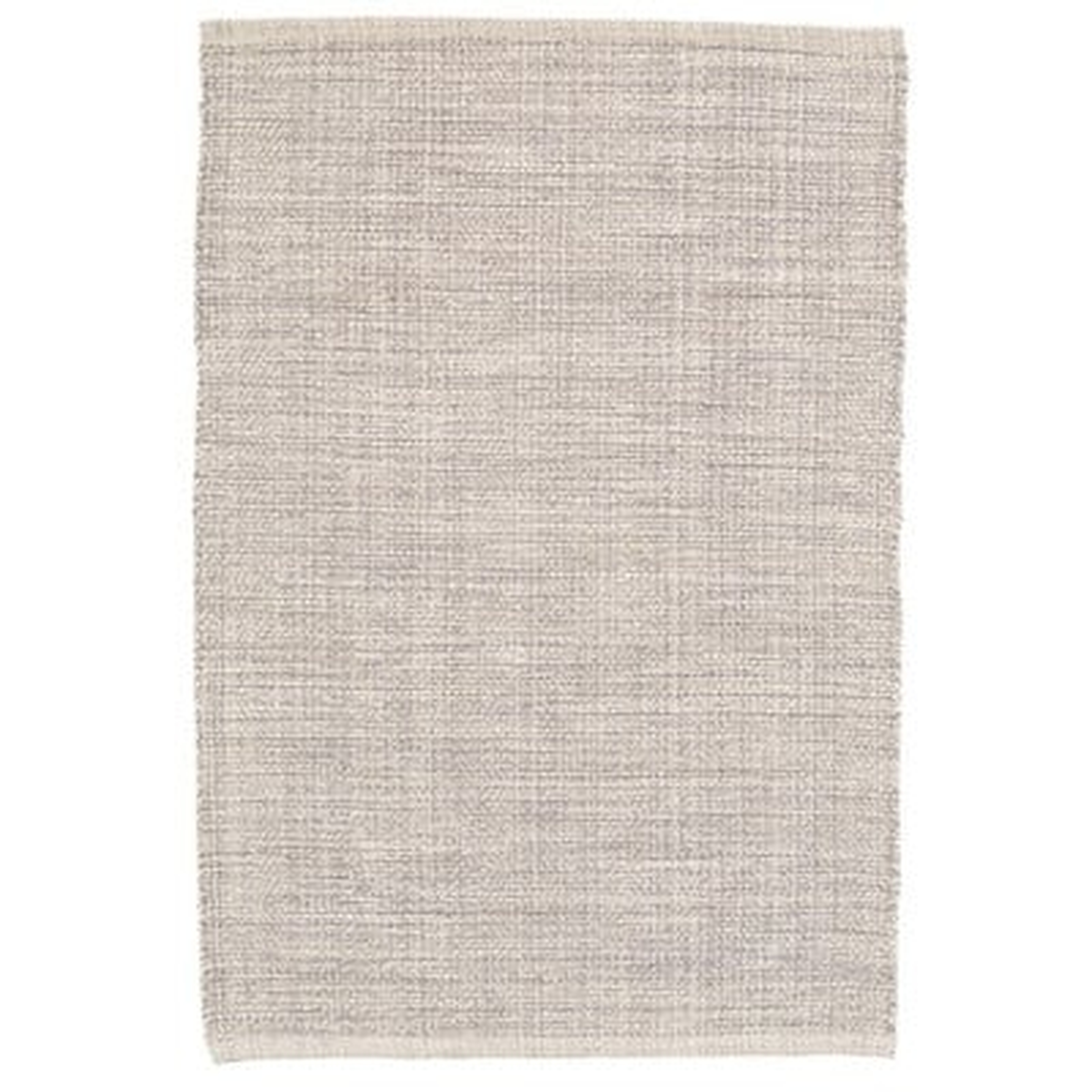 Marled Cotton Area Rug, Gray, 9' x 12' - Wayfair