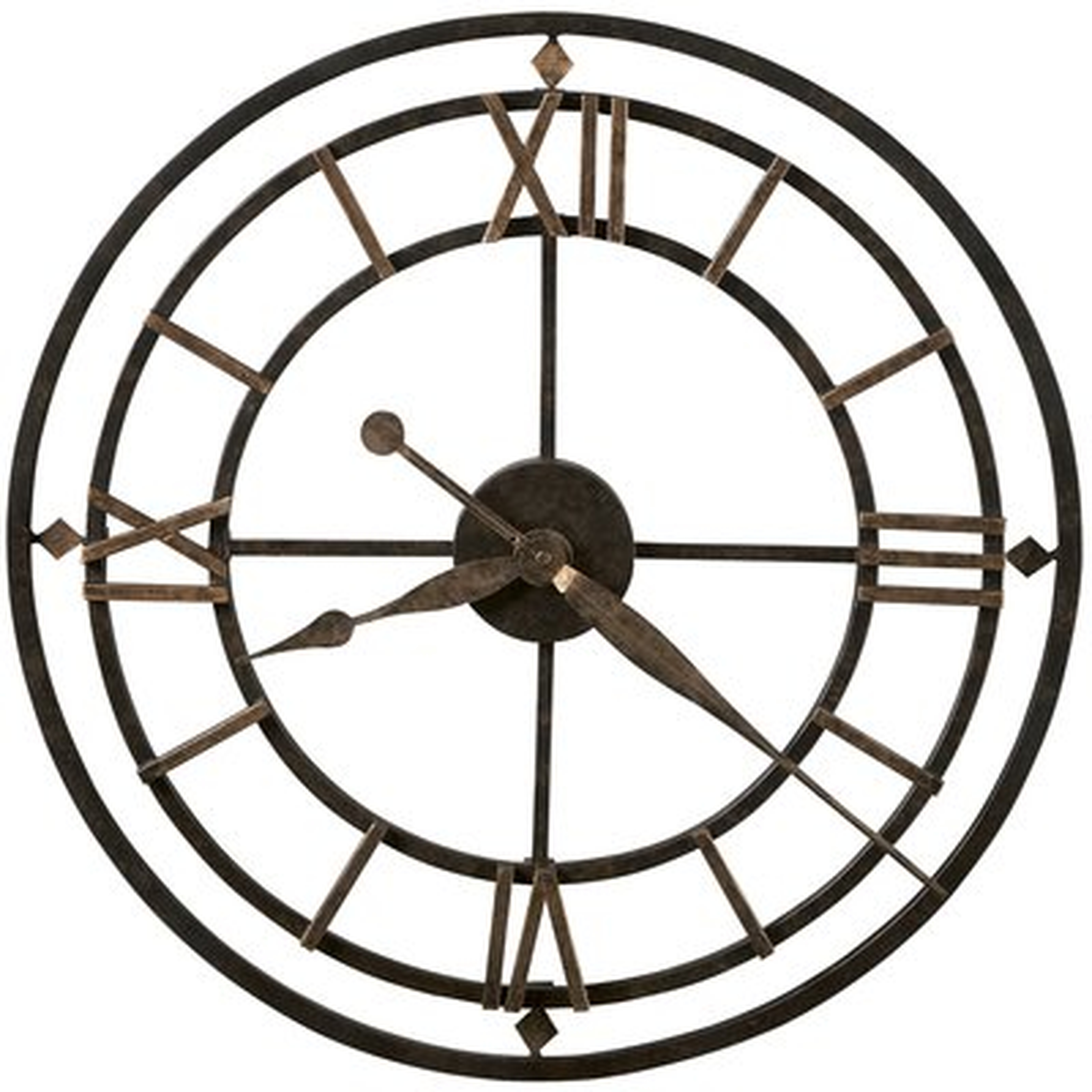 Designer Choice York Station 21.25" Wall Clock - Wayfair