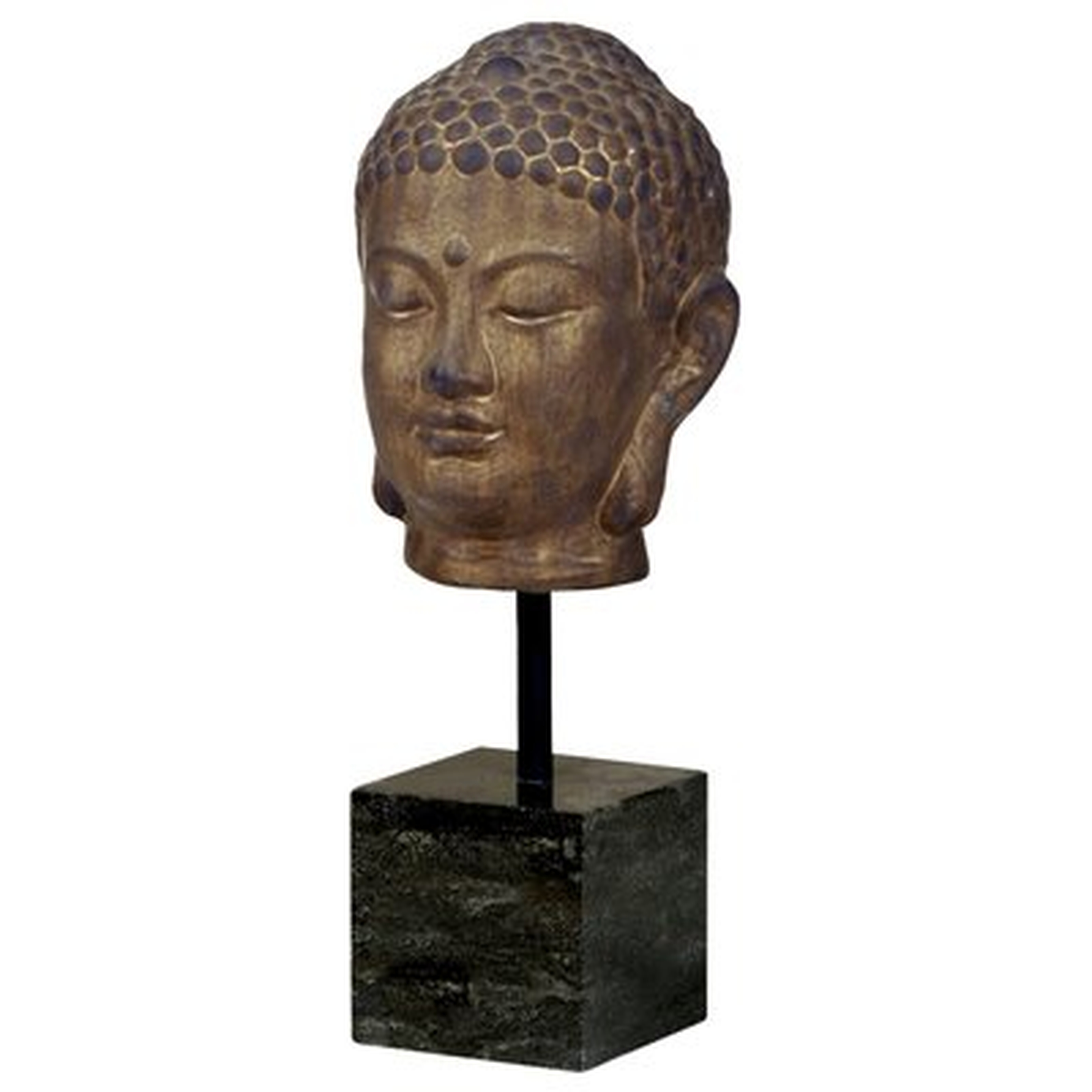 Buddha Head Figurine - Wayfair