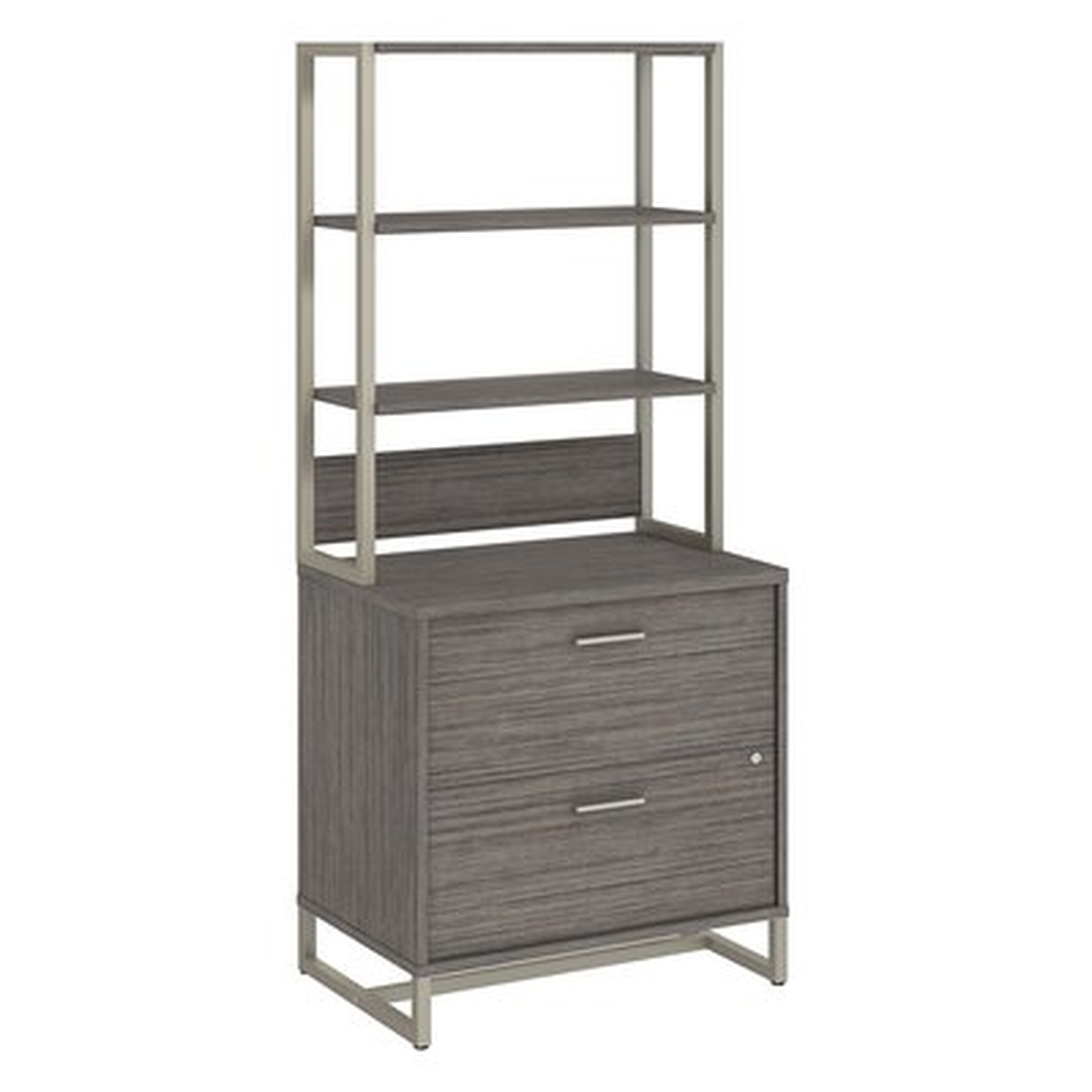 Method 2 Drawer Lateral Filing Cabinet with Hutch - Wayfair