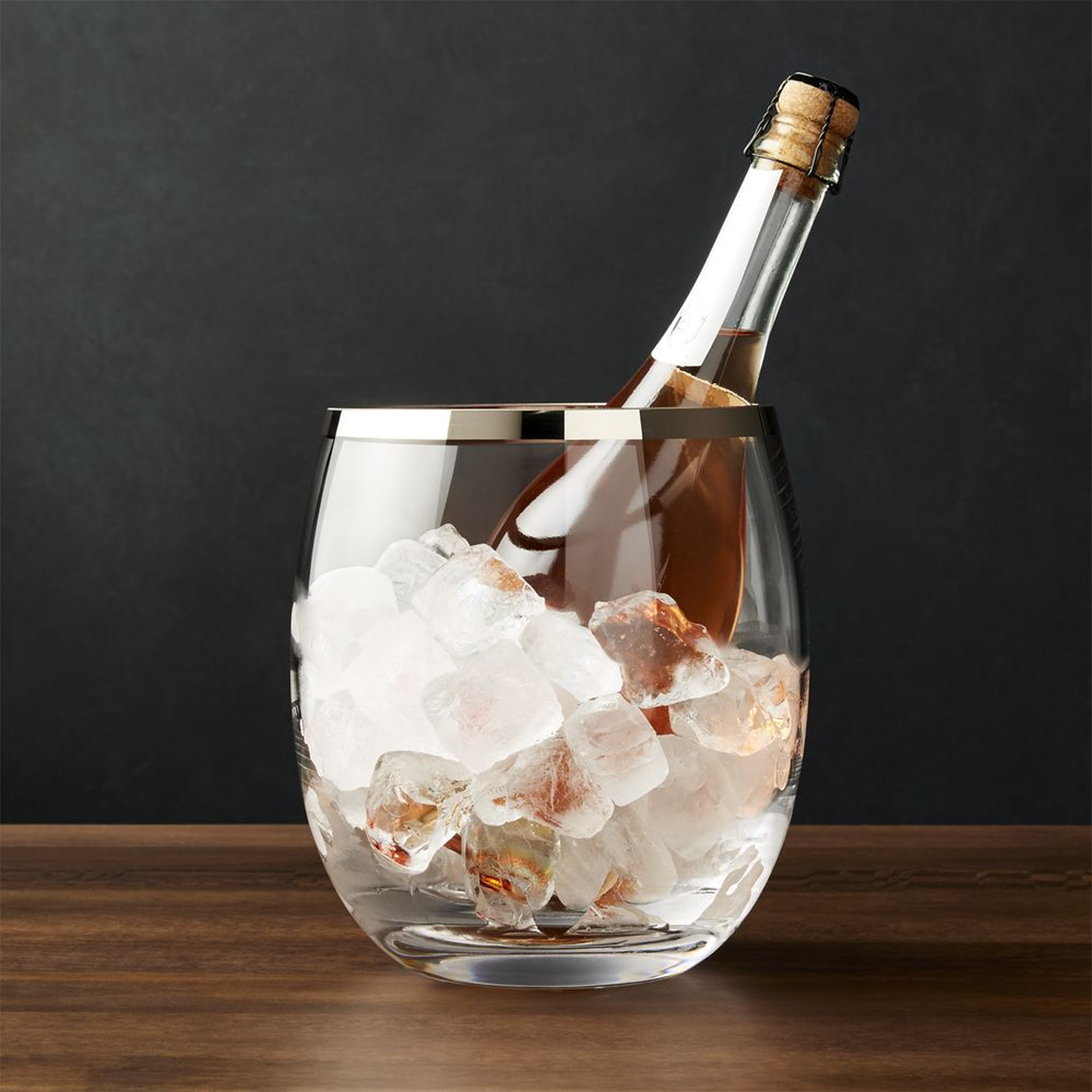 Pryce Champagne/Ice Bucket - Crate and Barrel