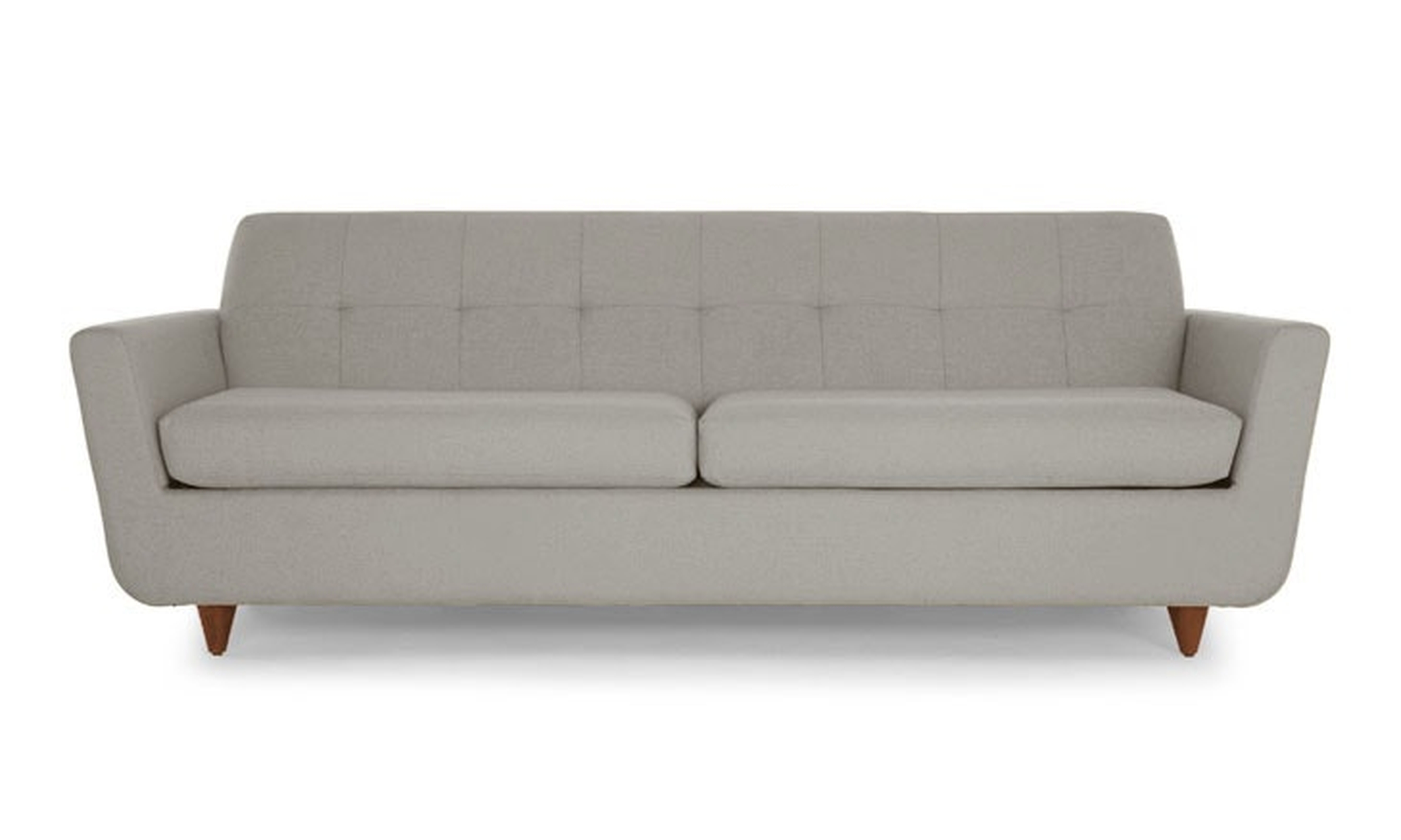 Hughes Mid Century Modern Sleeper Sofa - Impact Flurry - Medium - Joybird