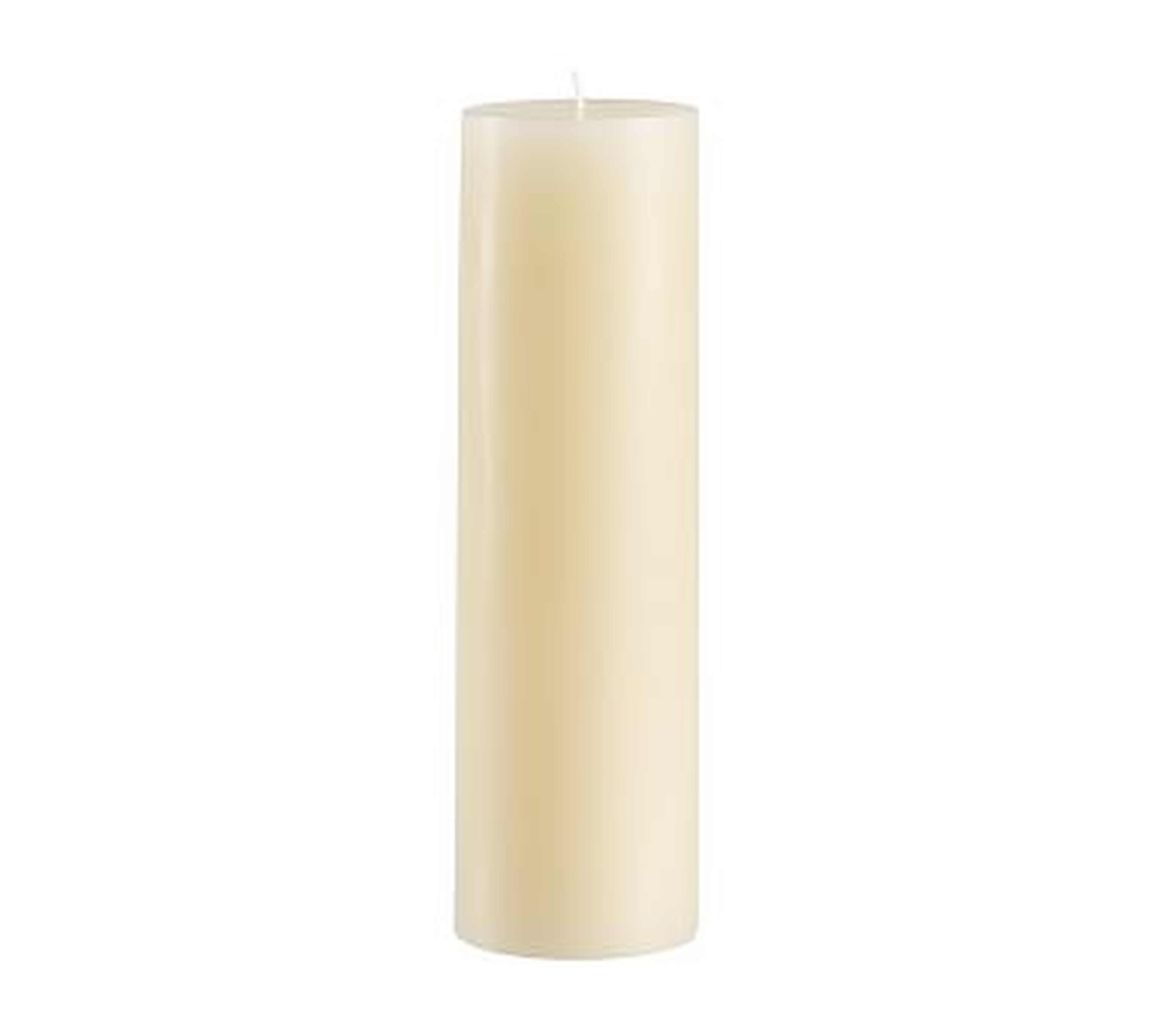 Unscented Pillar Candles, Ivory - 3 x 10" - Pottery Barn
