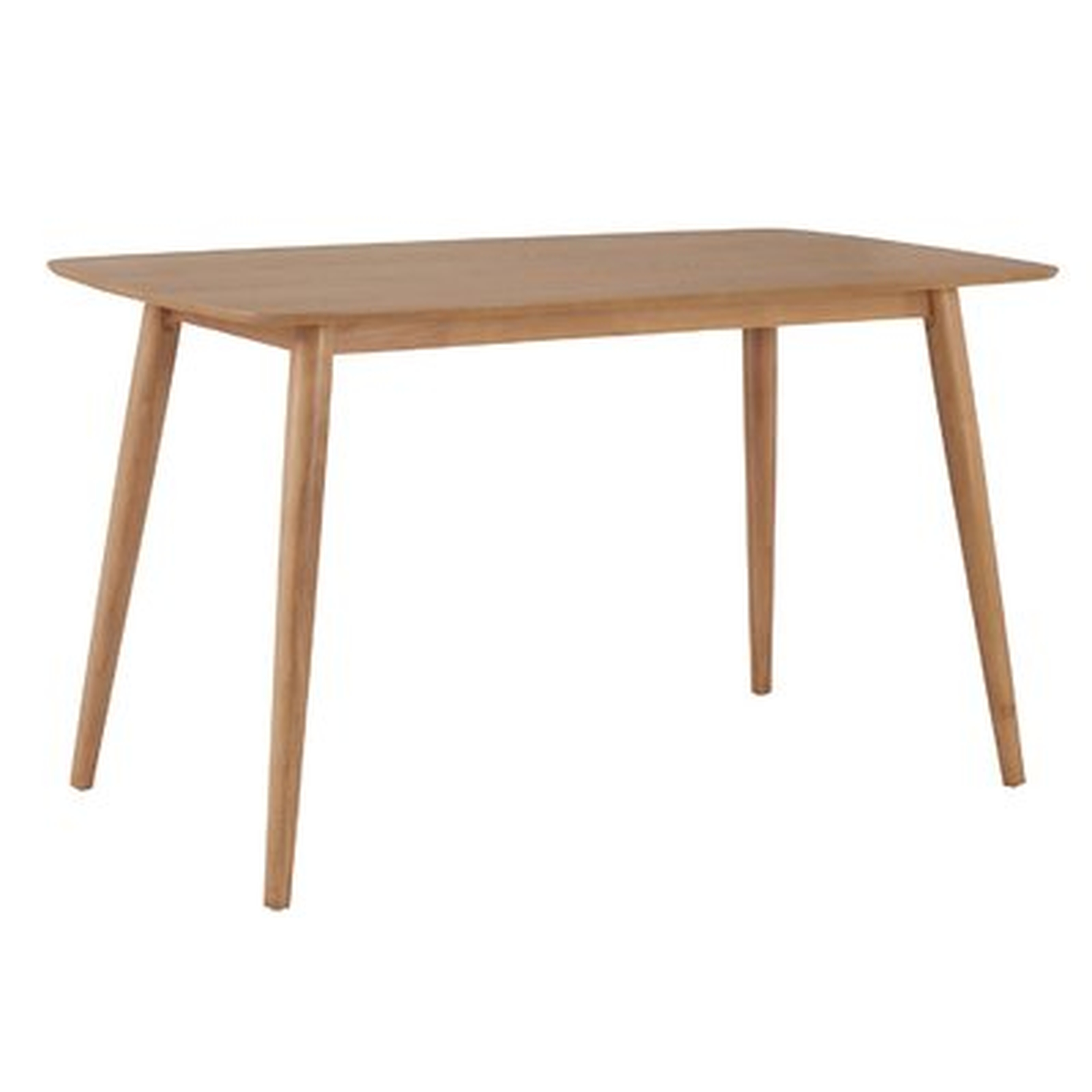 Drye Mid-Century Counter Height Dining Table - Wayfair