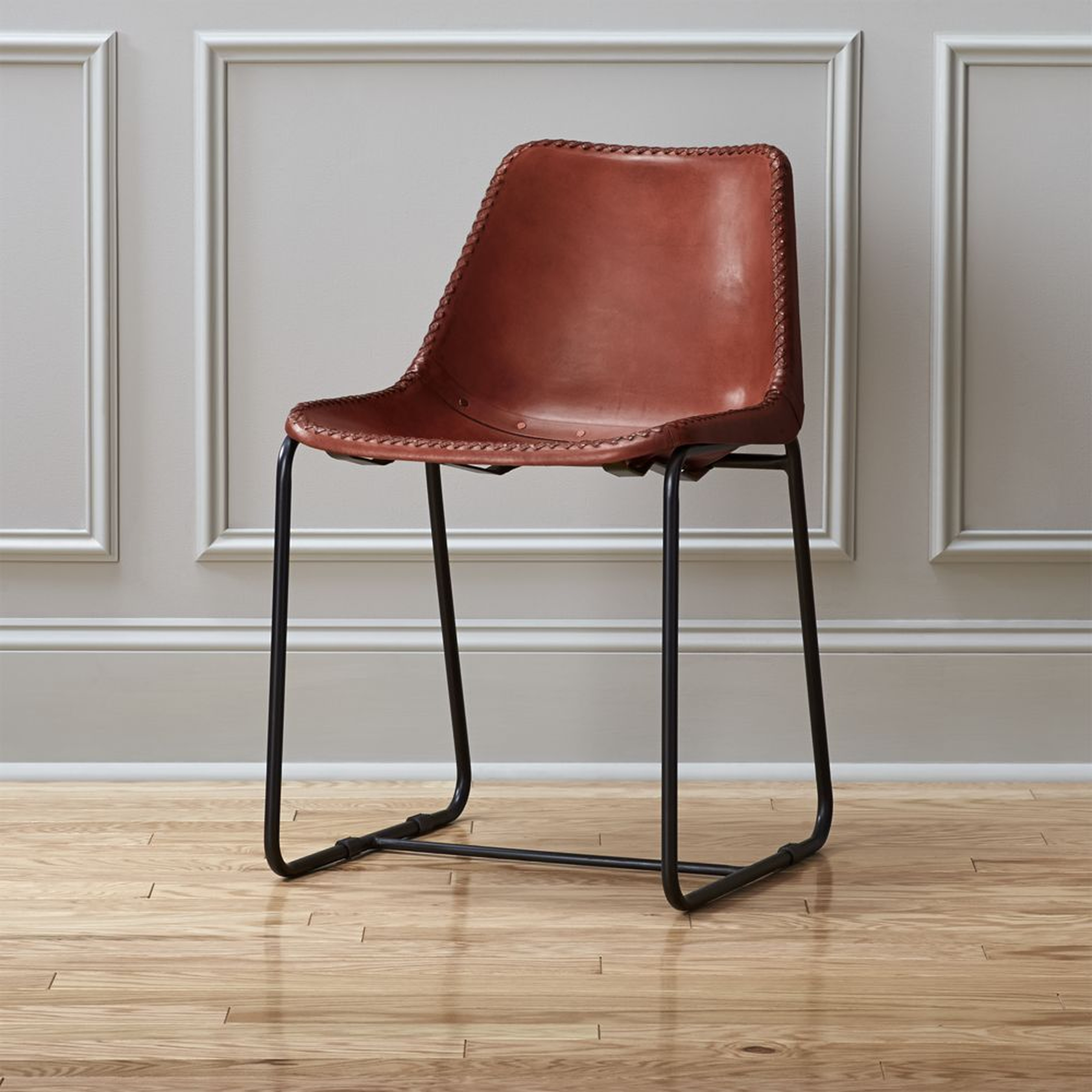 Roadhouse Leather Chair - CB2
