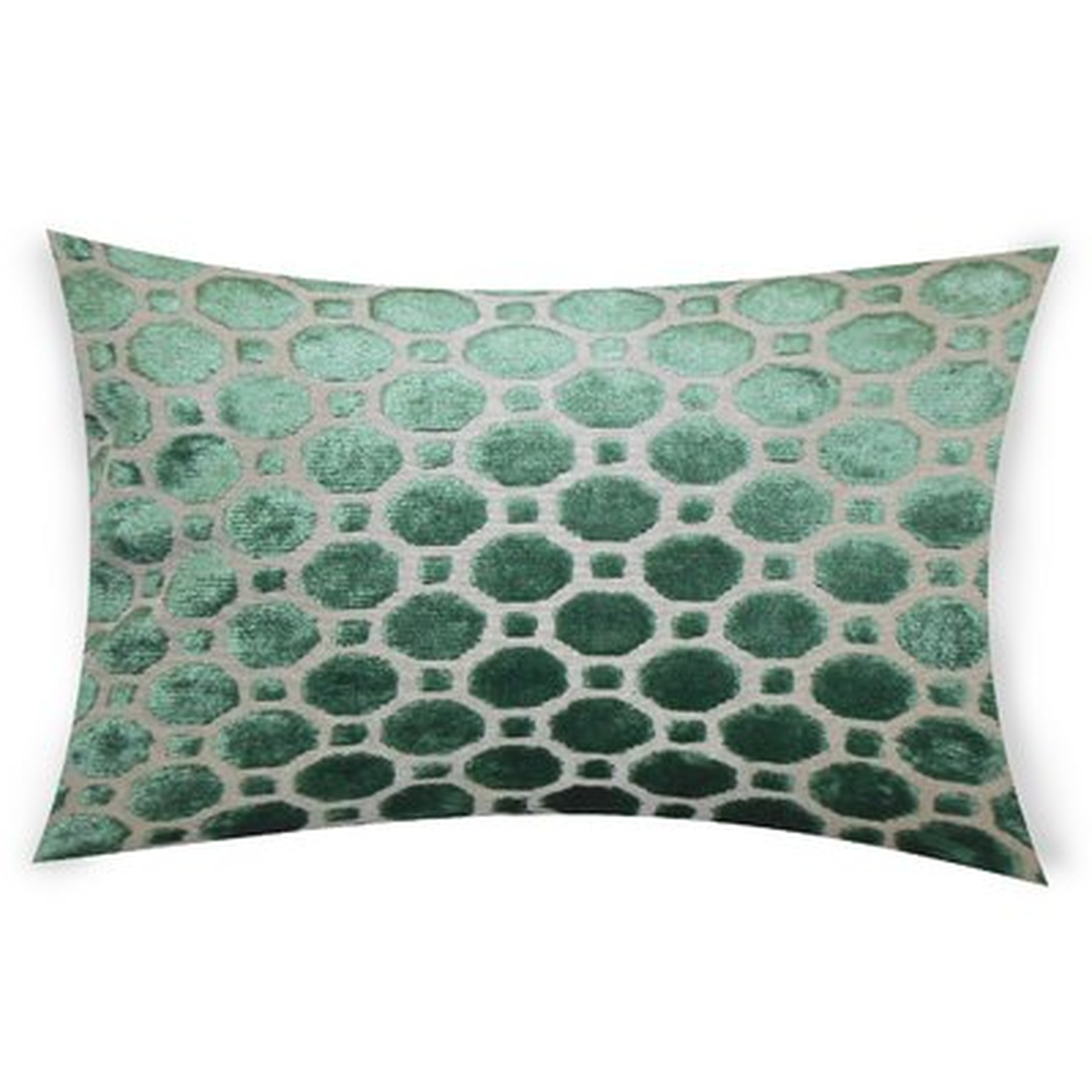 Ogata Velvet Lumbar Pillow - AllModern