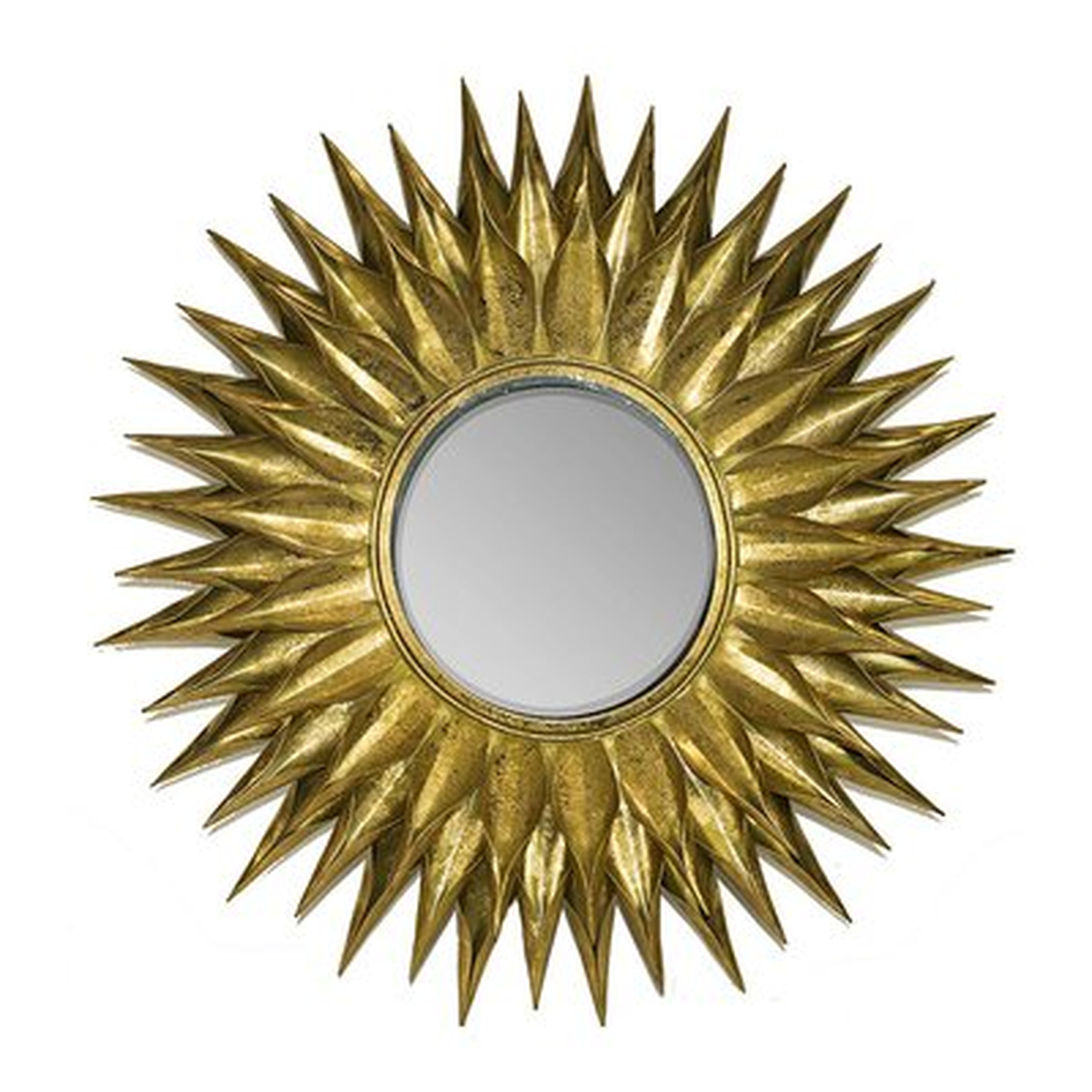 Brosley Round Sunburst Accent Mirror - Wayfair