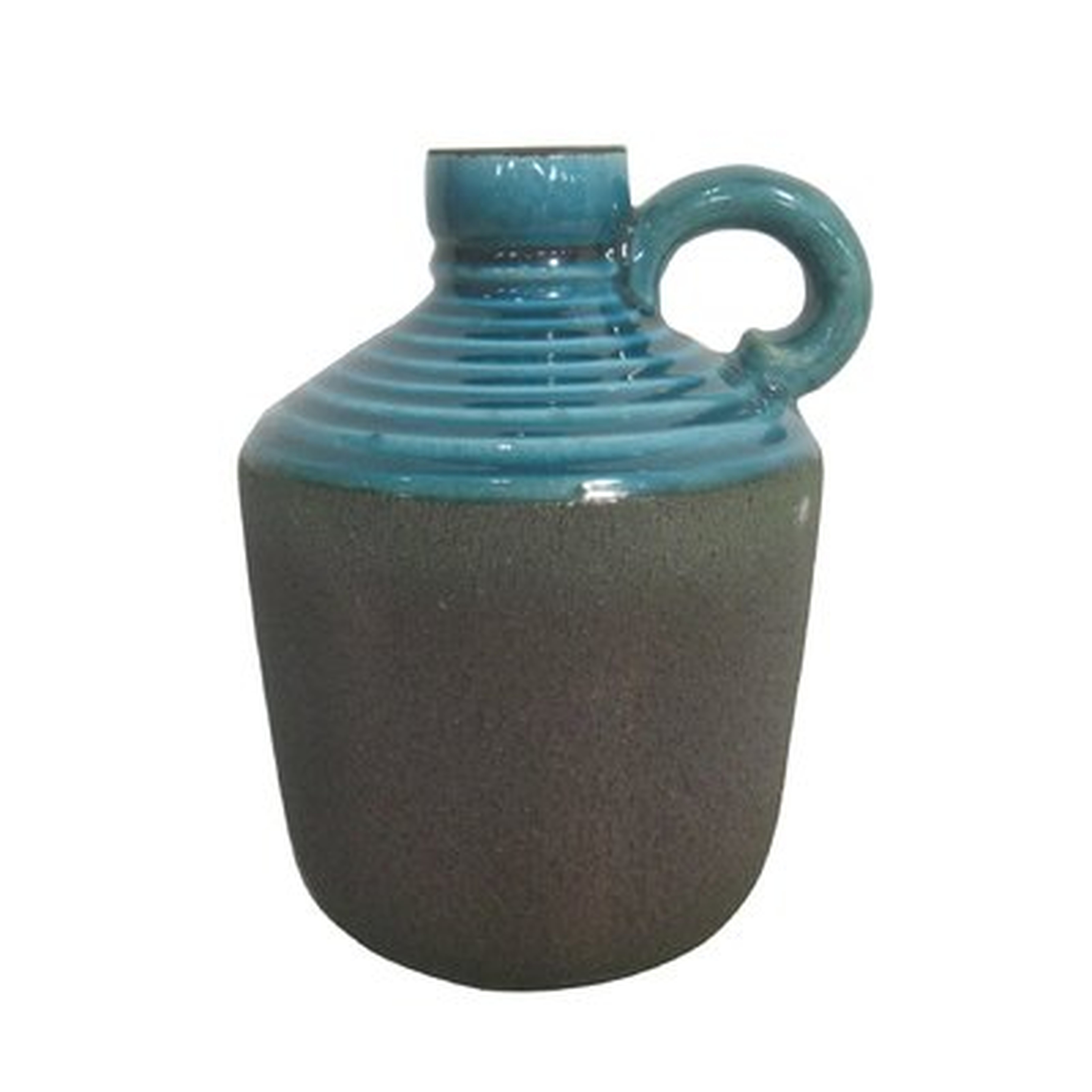 Mayflower Ceramic Table Vase with Handle 8"H - Wayfair