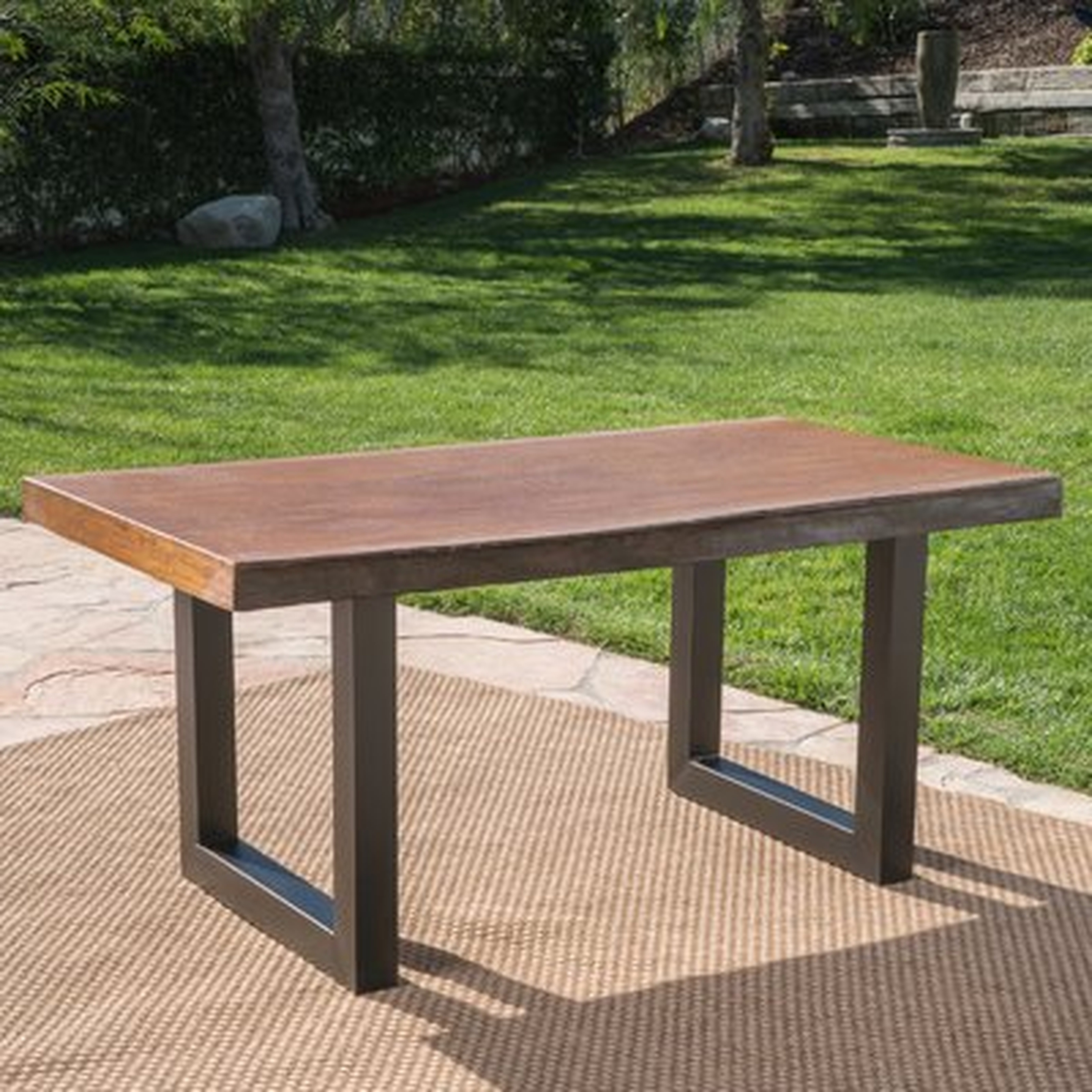 Craton Concrete 6 - Person Dining Table - Wayfair