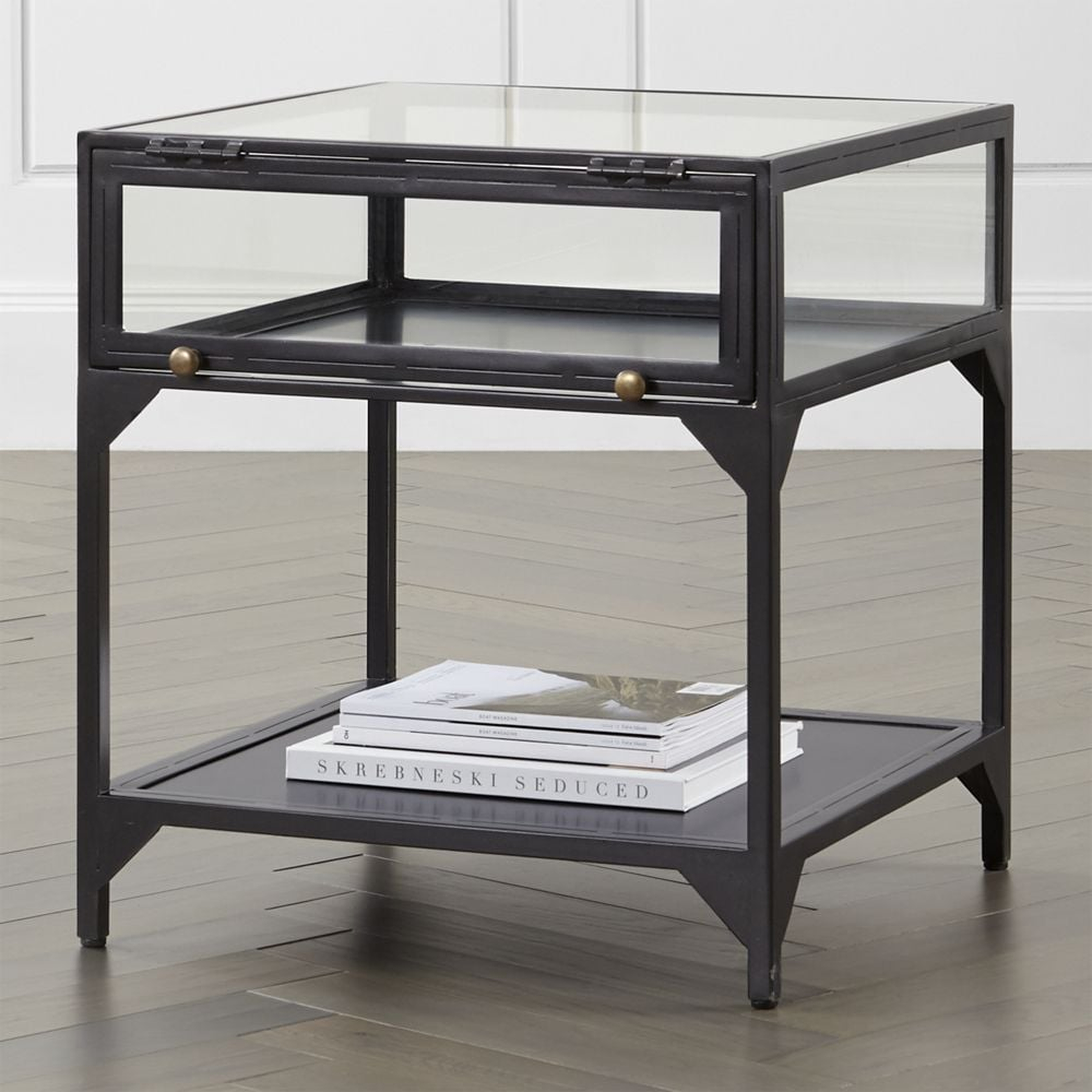 Ventana Display End Table - Crate and Barrel