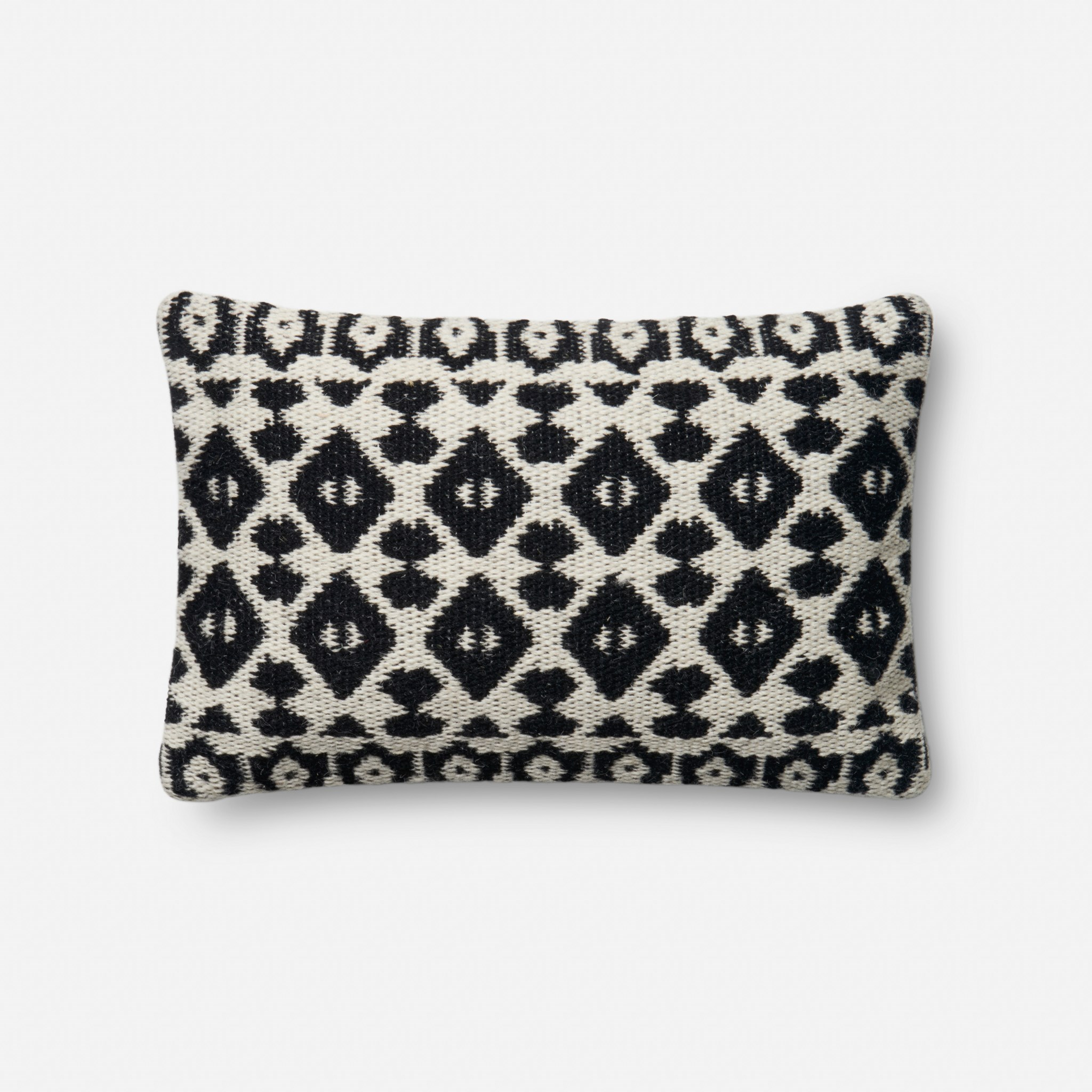 PILLOWS - BLACK / IVORY - Magnolia Home by Joana Gaines Crafted by Loloi Rugs
