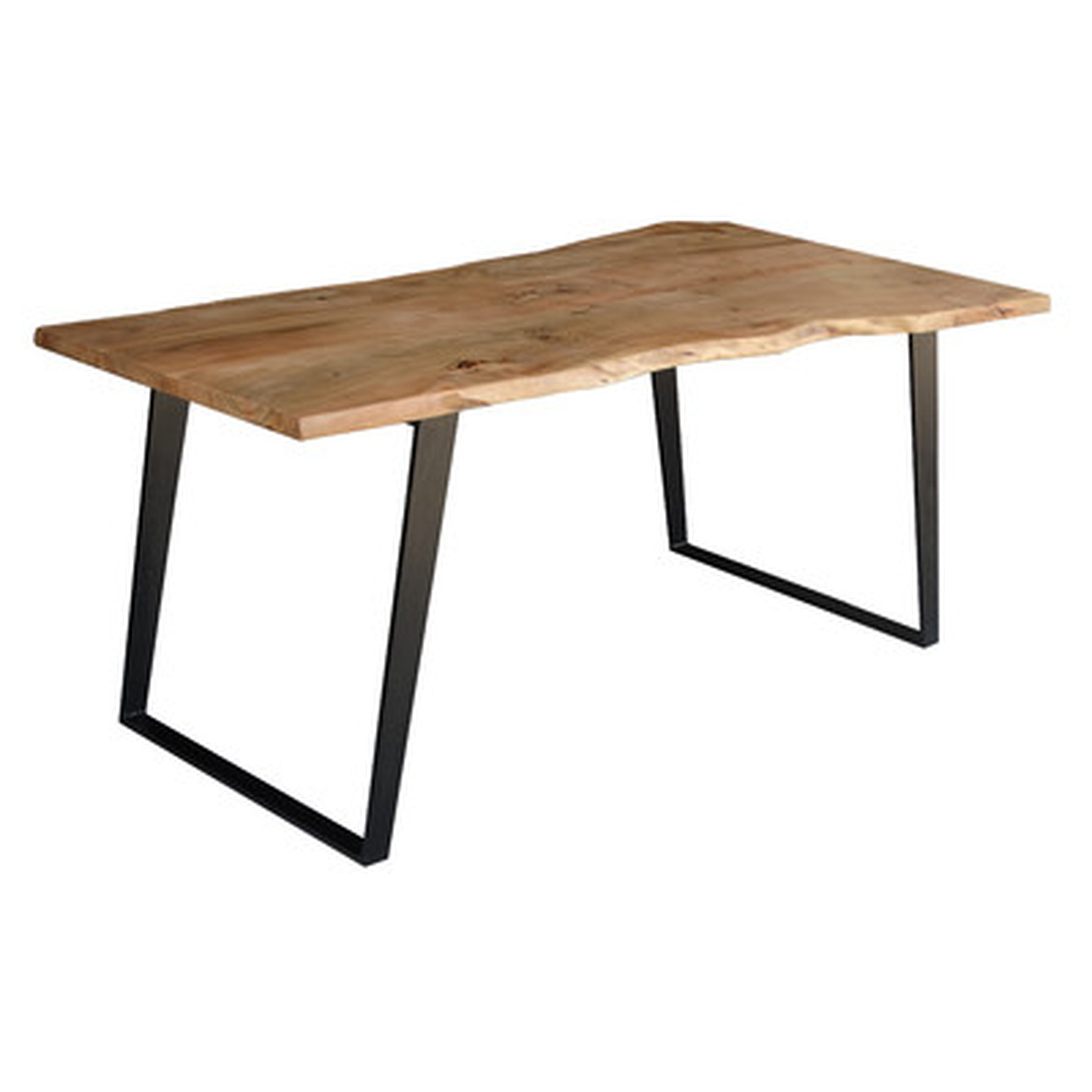 Emmeline Solid Wood Live Edge Dining Table - Wayfair